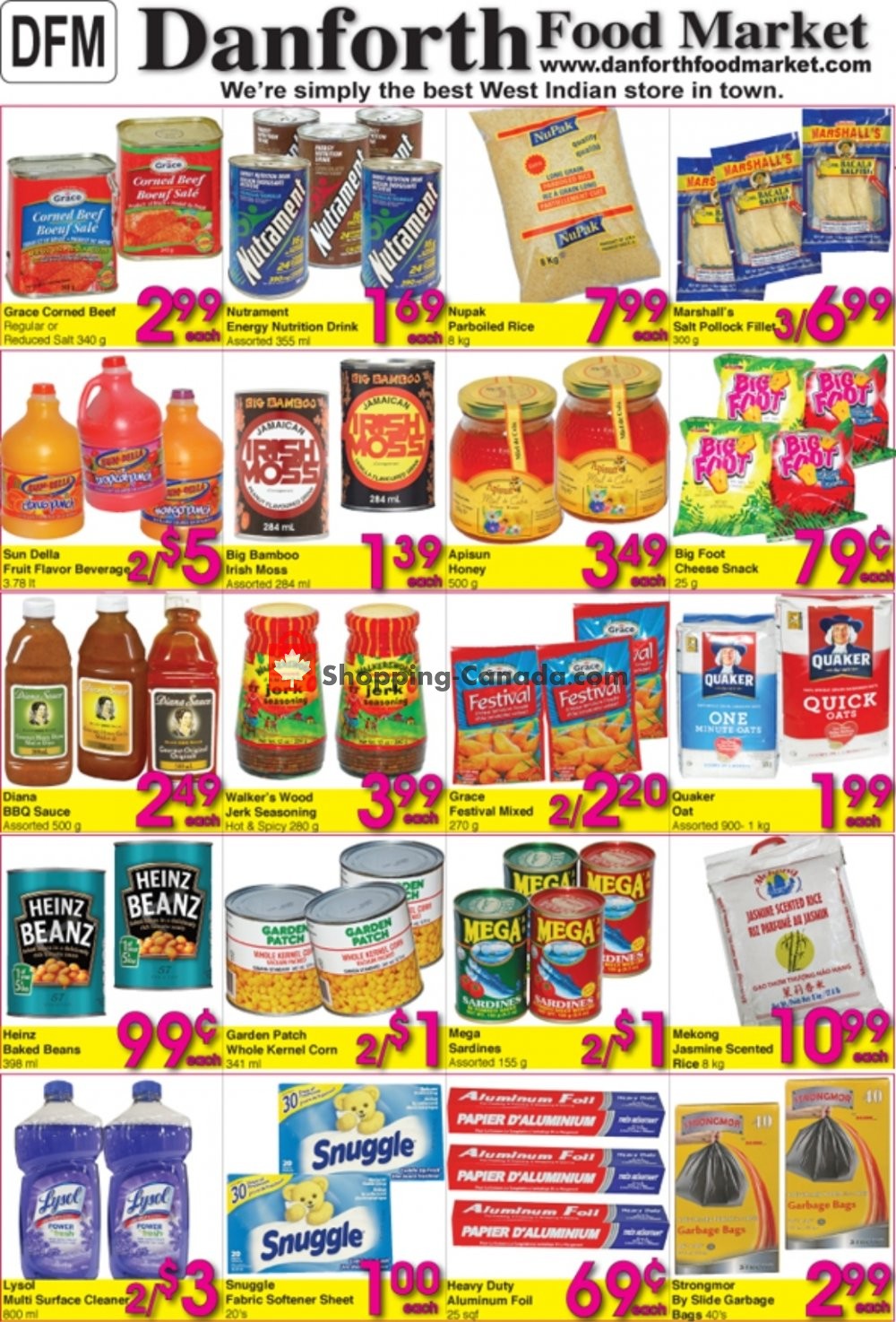 Danforth Food Market flyer from Thursday June 27, 2019 to Wednesday July 3, 2019 - page 1