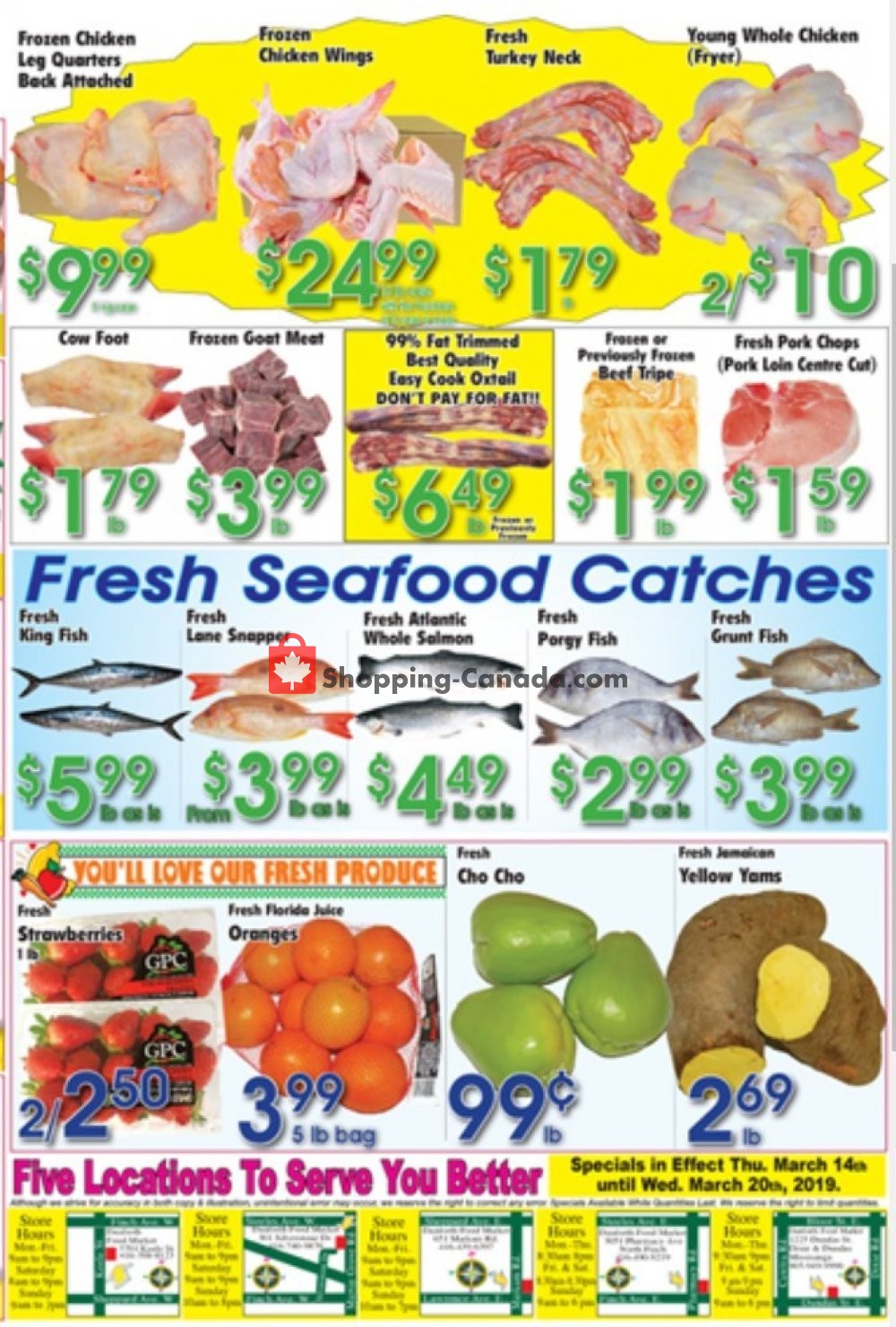 Danforth Food Market flyer from Thursday March 14, 2019 to Wednesday March 20, 2019 - page 2