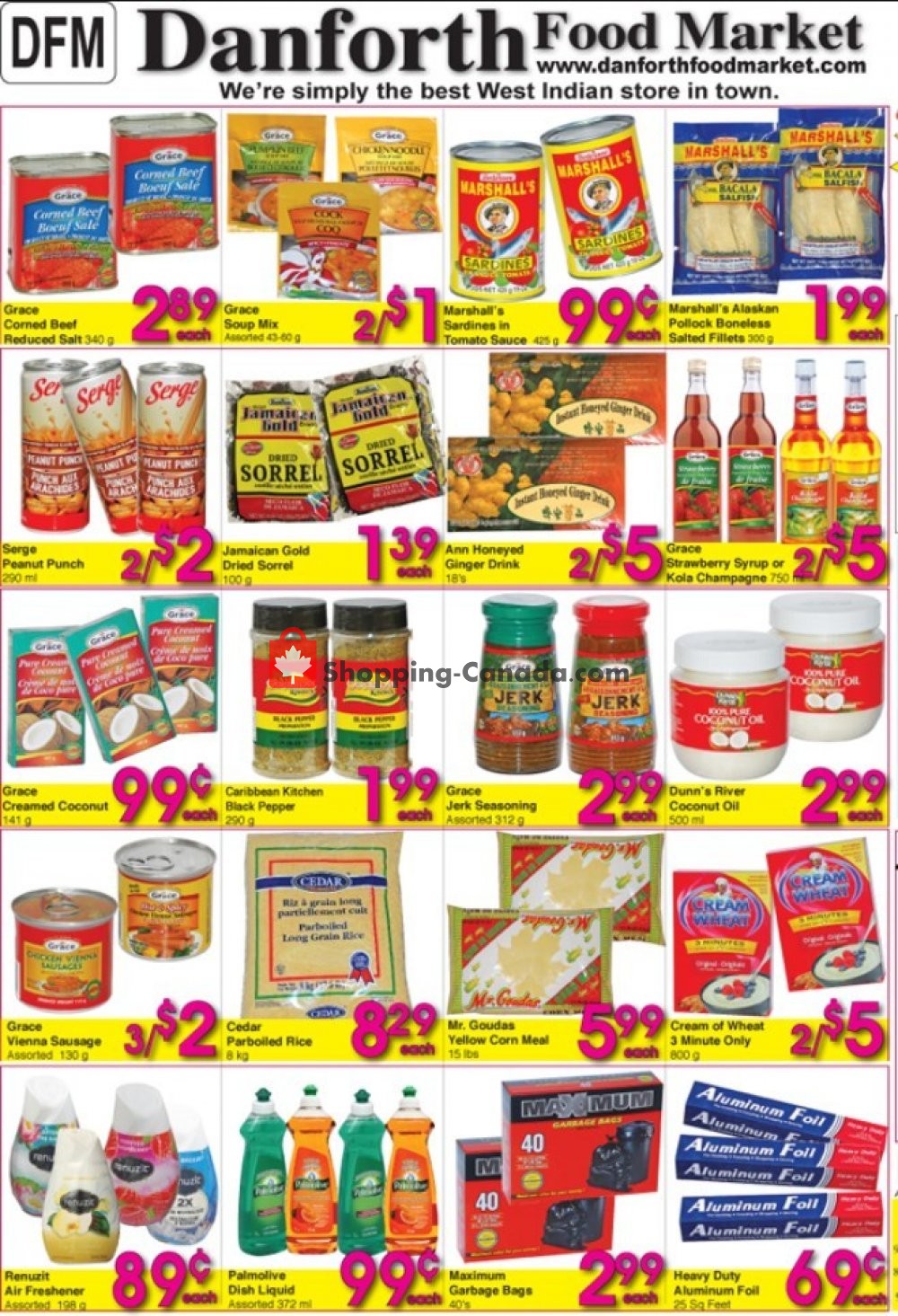 Danforth Food Market flyer from Thursday March 7, 2019 to Wednesday March 13, 2019 - page 1