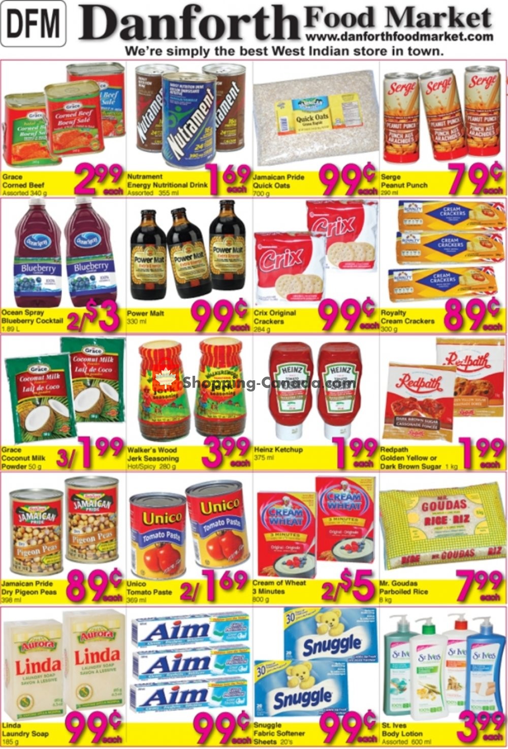 Danforth Food Market flyer from Thursday May 2, 2019 to Wednesday May 8, 2019 - page 1