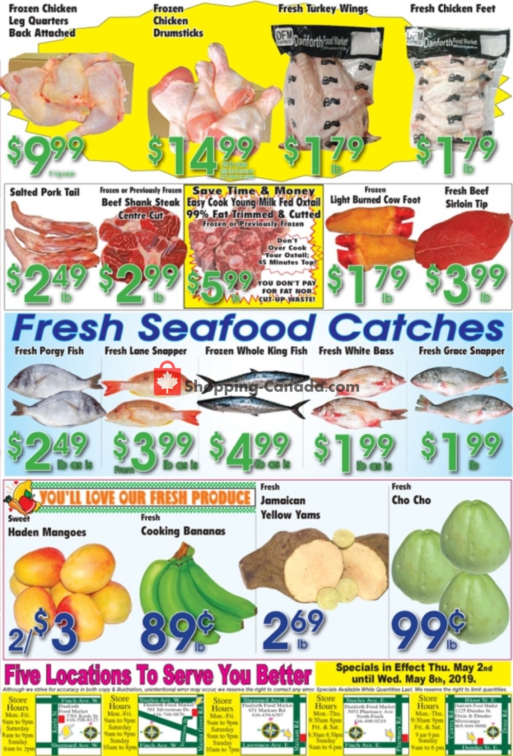 Danforth Food Market flyer from Thursday May 2, 2019 to Wednesday May 8, 2019 - page 2