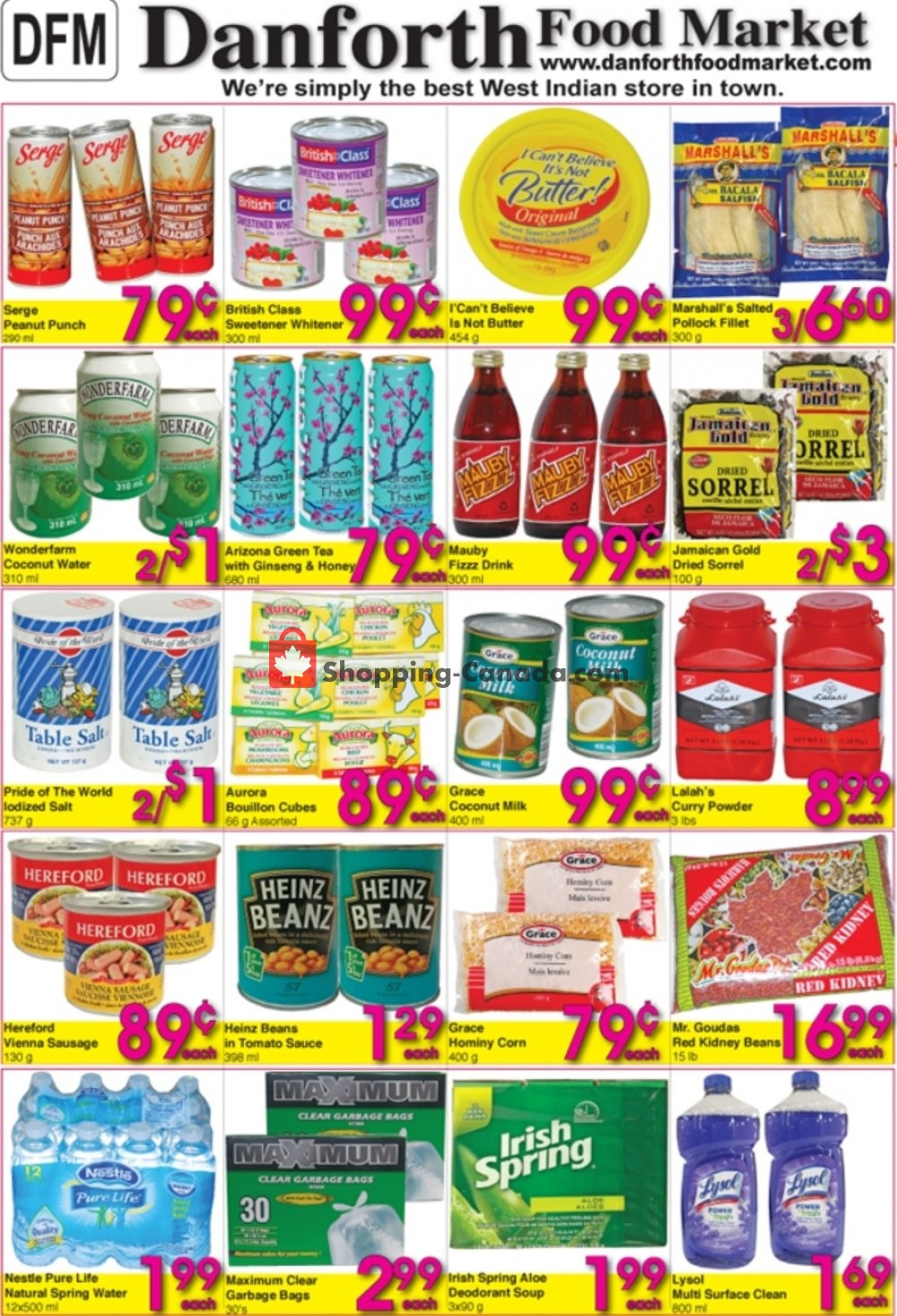 Danforth Food Market flyer from Thursday May 9, 2019 to Wednesday May 15, 2019 - page 1