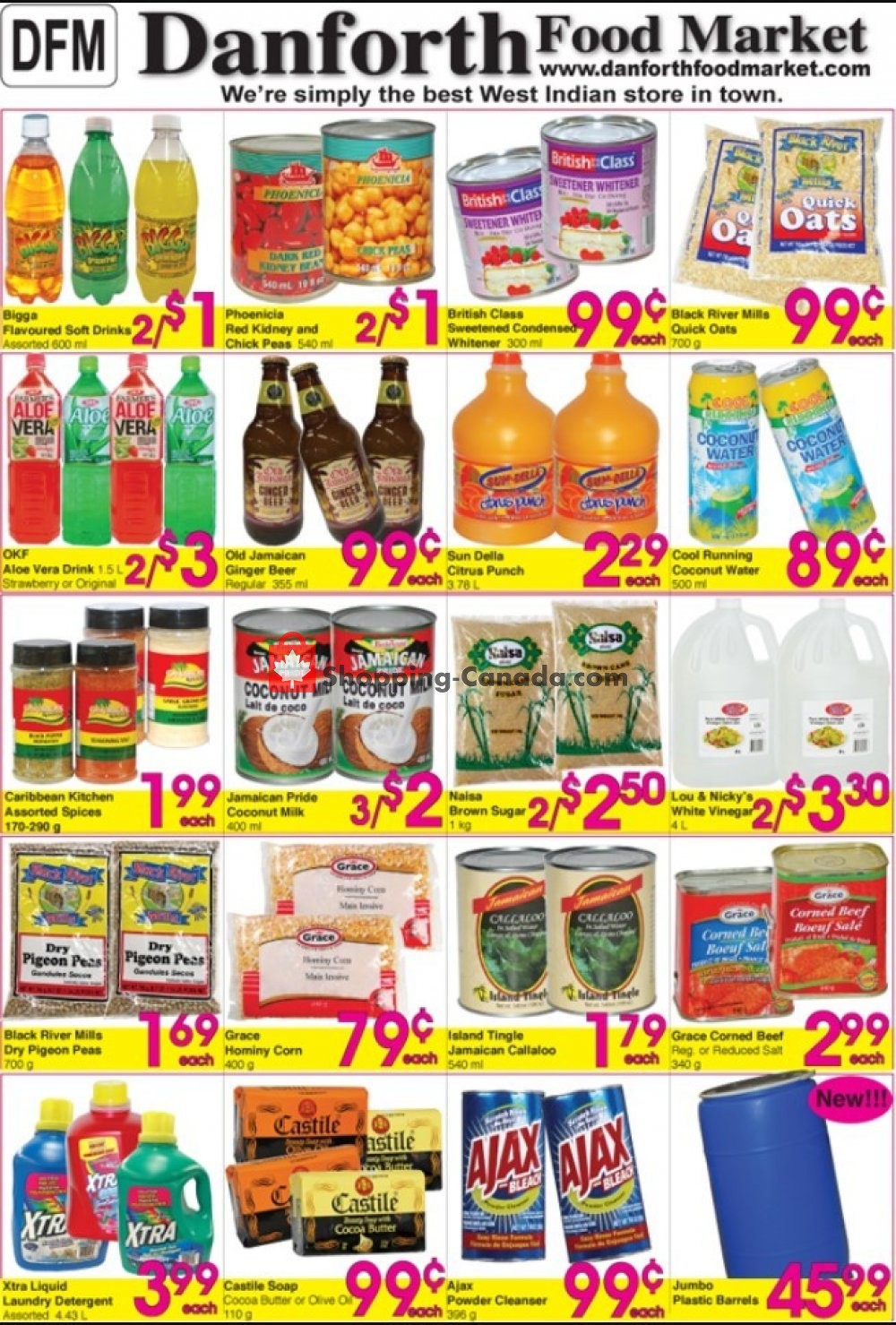 Danforth Food Market flyer from Thursday November 7, 2019 to Wednesday November 13, 2019 - page 1