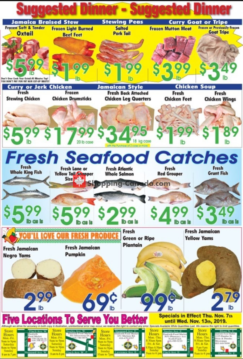 Danforth Food Market flyer from Thursday November 7, 2019 to Wednesday November 13, 2019 - page 2