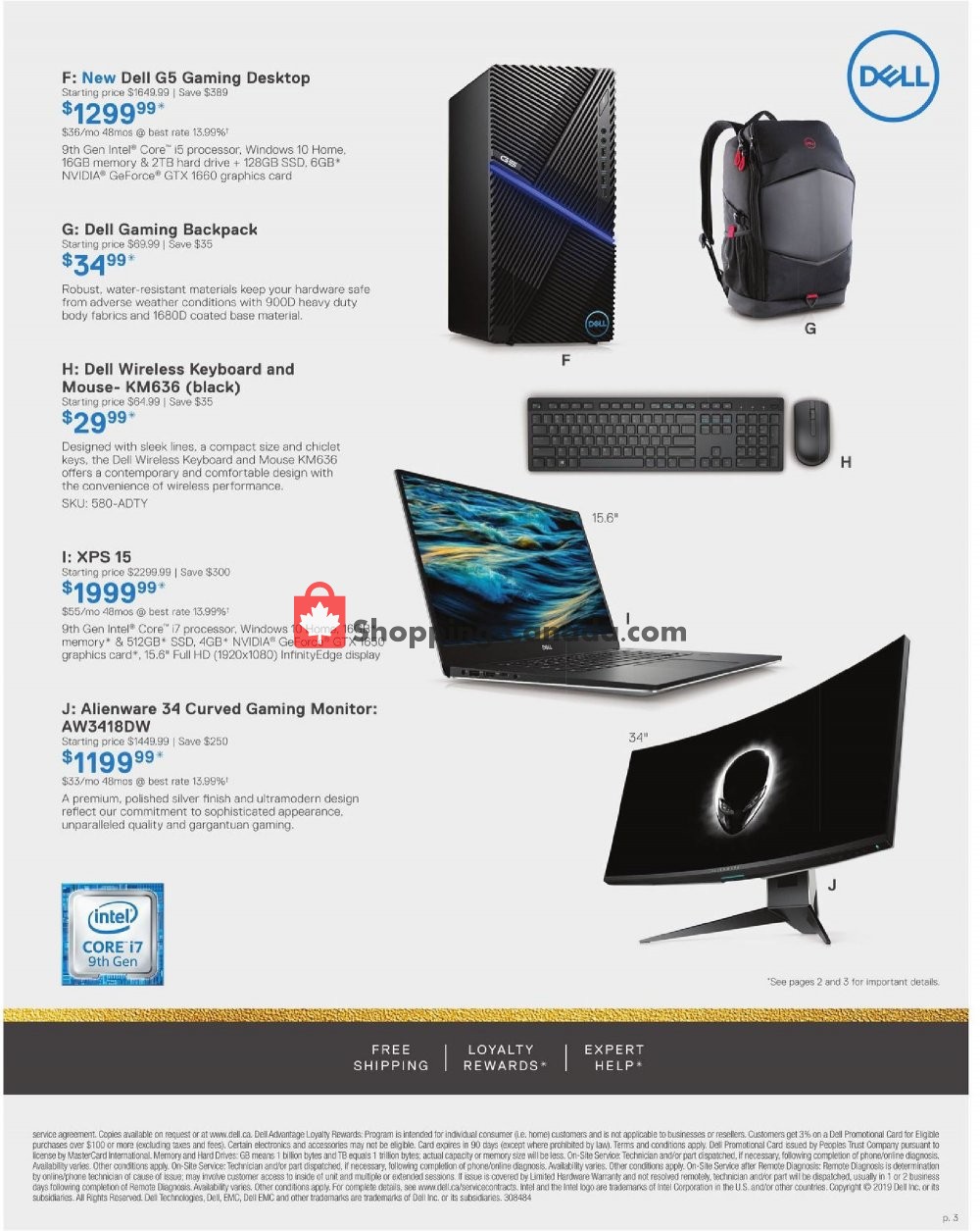 Dell flyer from Friday September 6, 2019 to Thursday September 19, 2019 - page 3
