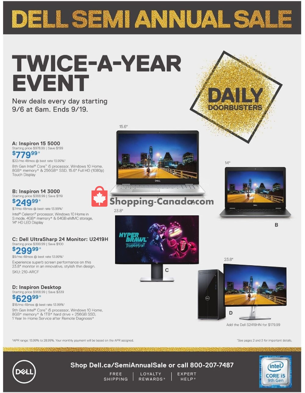 Dell flyer from Friday September 6, 2019 to Thursday September 19, 2019 - page 4