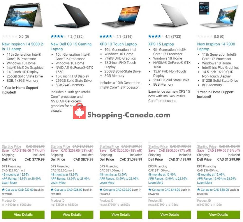 Dell flyer from Wednesday October 14, 2020 to Tuesday October 20, 2020 - page 1