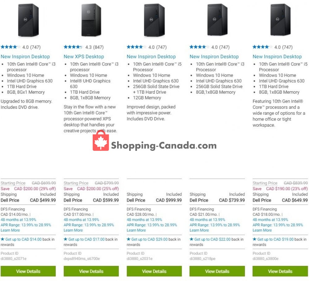 Dell flyer from Wednesday October 14, 2020 to Tuesday October 20, 2020 - page 3