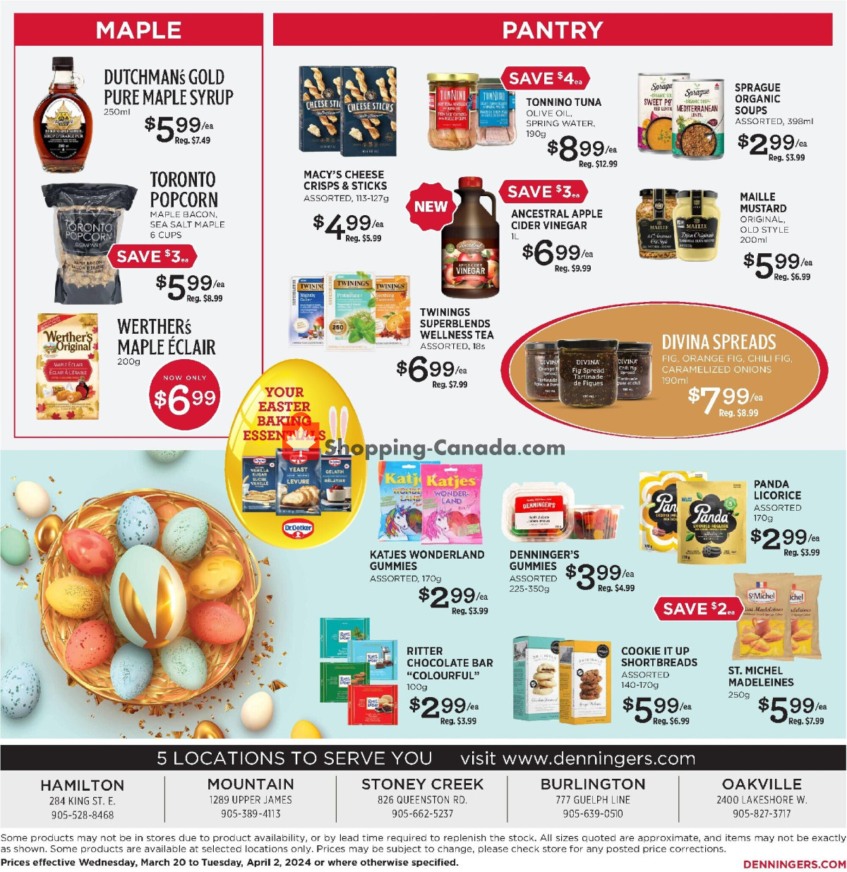 Denninger's flyer from Wednesday March 13, 2024 to Monday March 25, 2024 - page 4