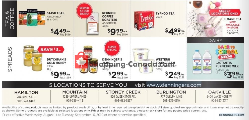 Denninger's flyer from Wednesday August 14, 2019 to Tuesday September 10, 2019 - page 8