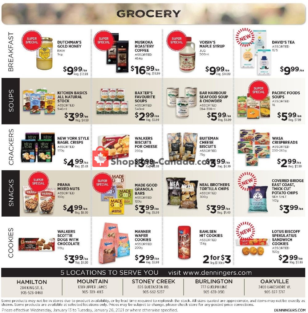 Denninger's flyer from Wednesday January 13, 2021 to Tuesday January 26, 2021 - page 4
