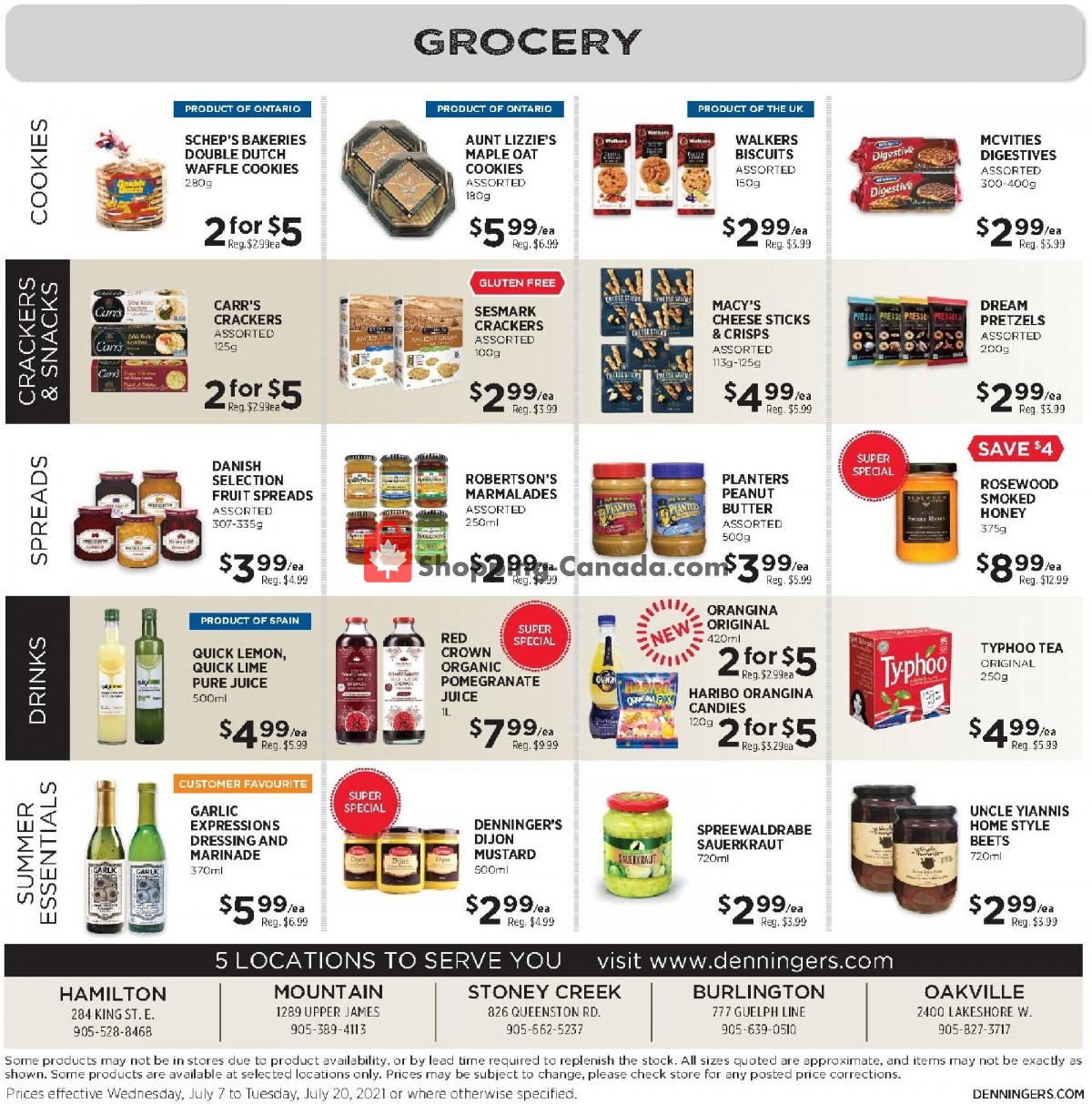 Denninger's flyer from Wednesday July 7, 2021 to Tuesday July 20, 2021 - page 4