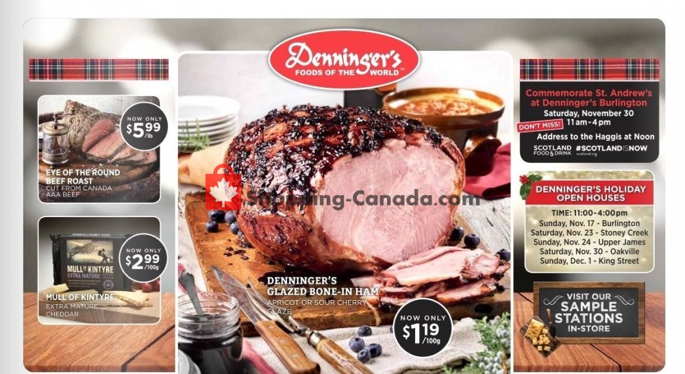 Denninger's flyer from Wednesday November 13, 2019 to Tuesday December 3, 2019 - page 1
