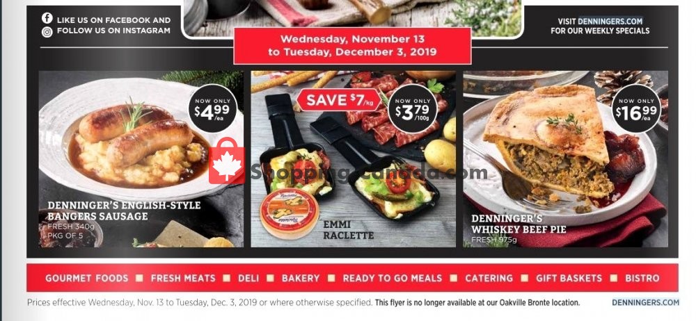 Denninger's flyer from Wednesday November 13, 2019 to Tuesday December 3, 2019 - page 2
