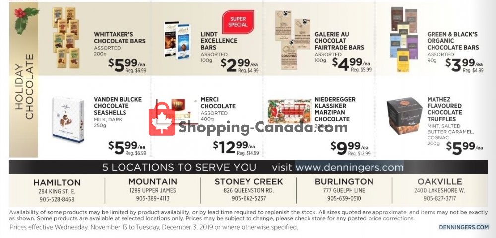 Denninger's flyer from Wednesday November 13, 2019 to Tuesday December 3, 2019 - page 8