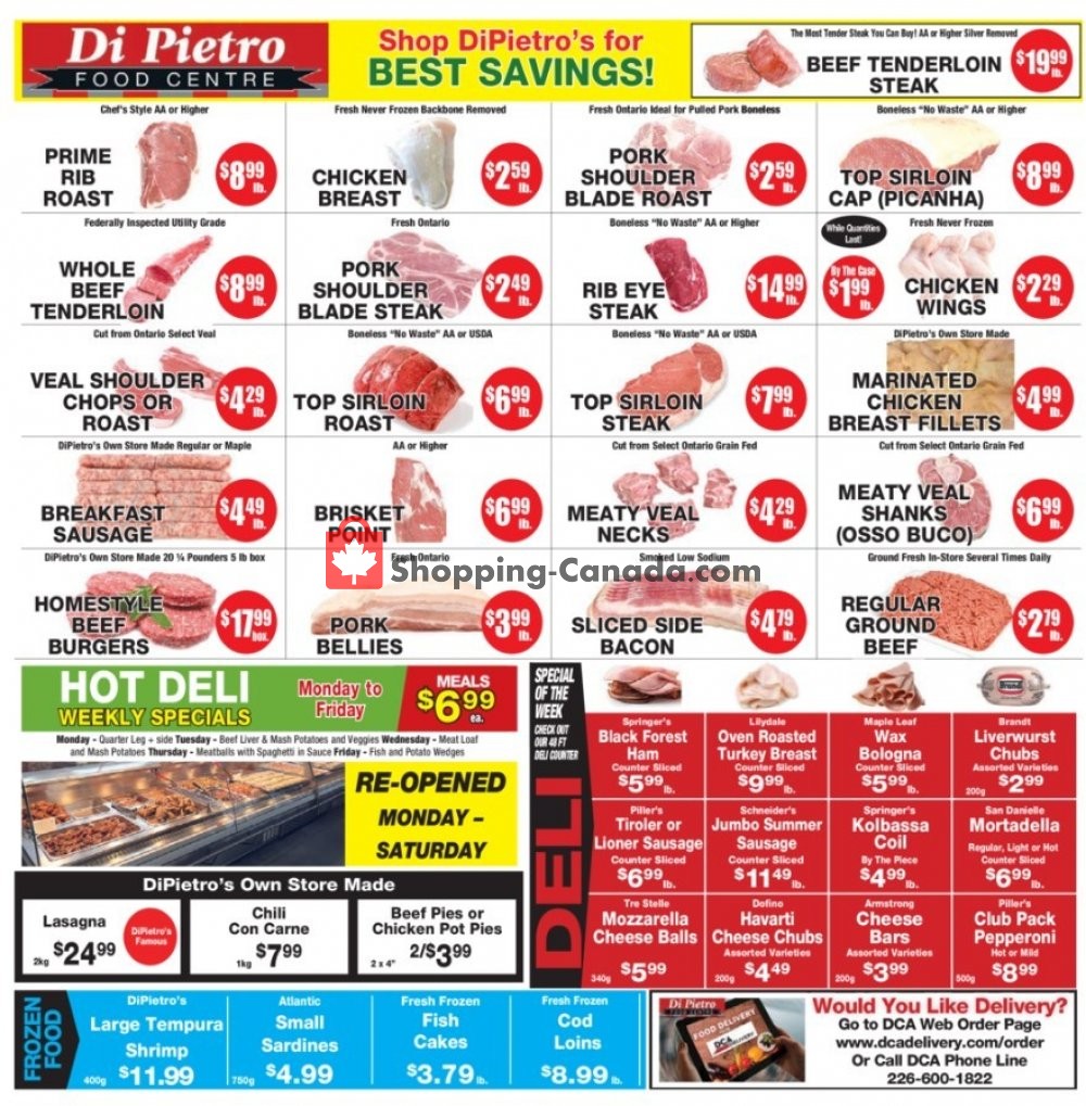 DiPietro's flyer from Thursday April 23, 2020 to Wednesday April 29, 2020 - page 1
