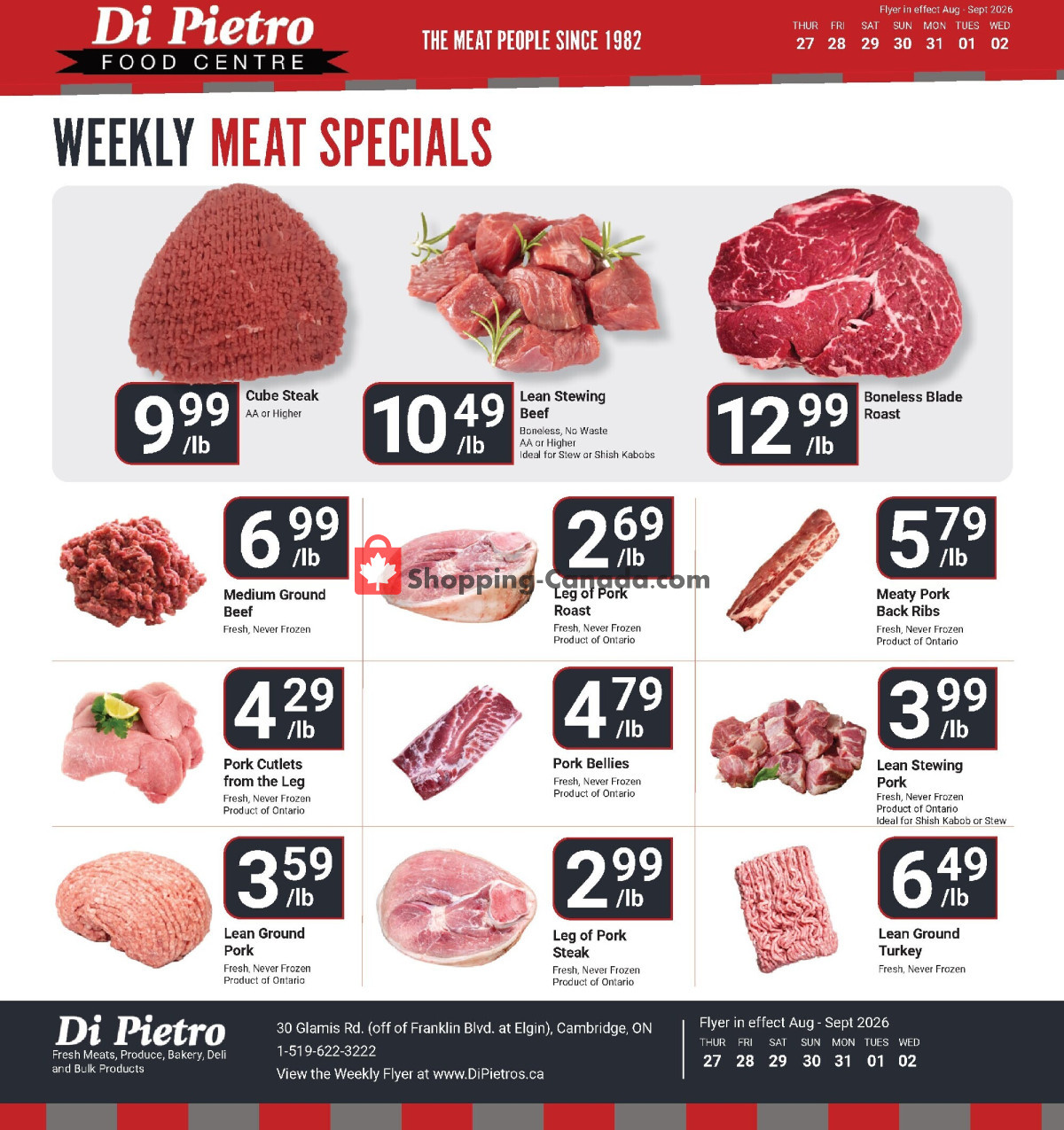 DiPietro's flyer from Saturday August 29, 2026 to Wednesday September 2, 2026 - page 2