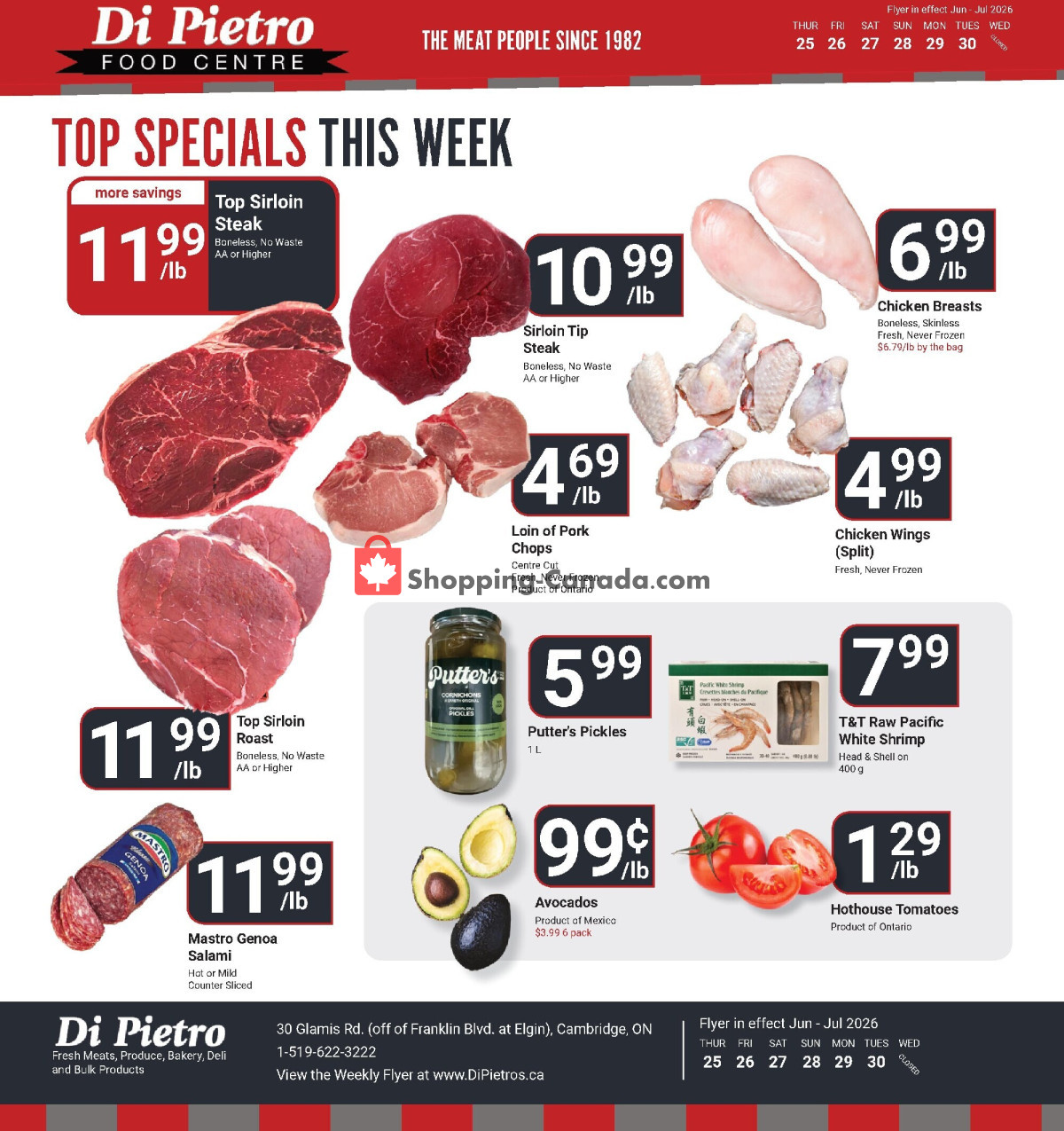 DiPietro's flyer from Wednesday July 1, 2026 to Tuesday July 7, 2026 - page 1