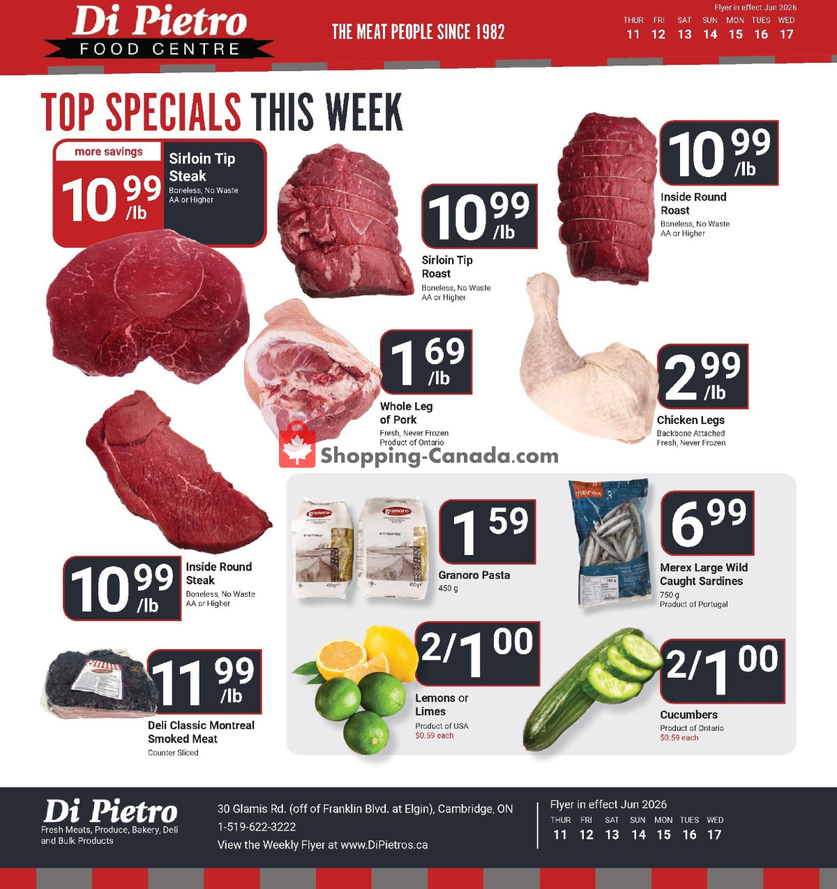 DiPietro's flyer from Thursday June 11, 2026 to Wednesday June 17, 2026 - page 1