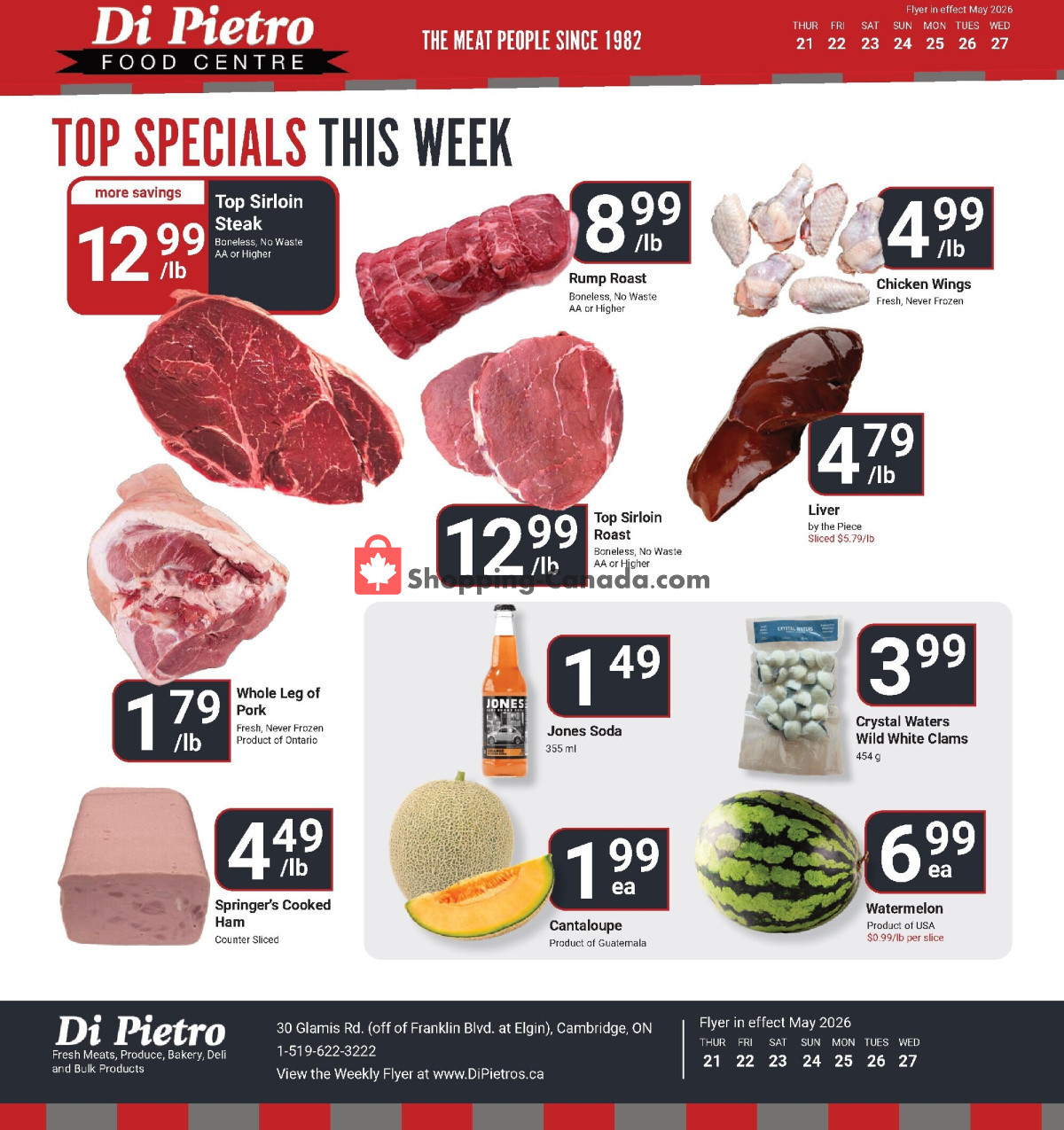 DiPietro's flyer from Tuesday May 26, 2026 to Monday June 1, 2026 - page 1