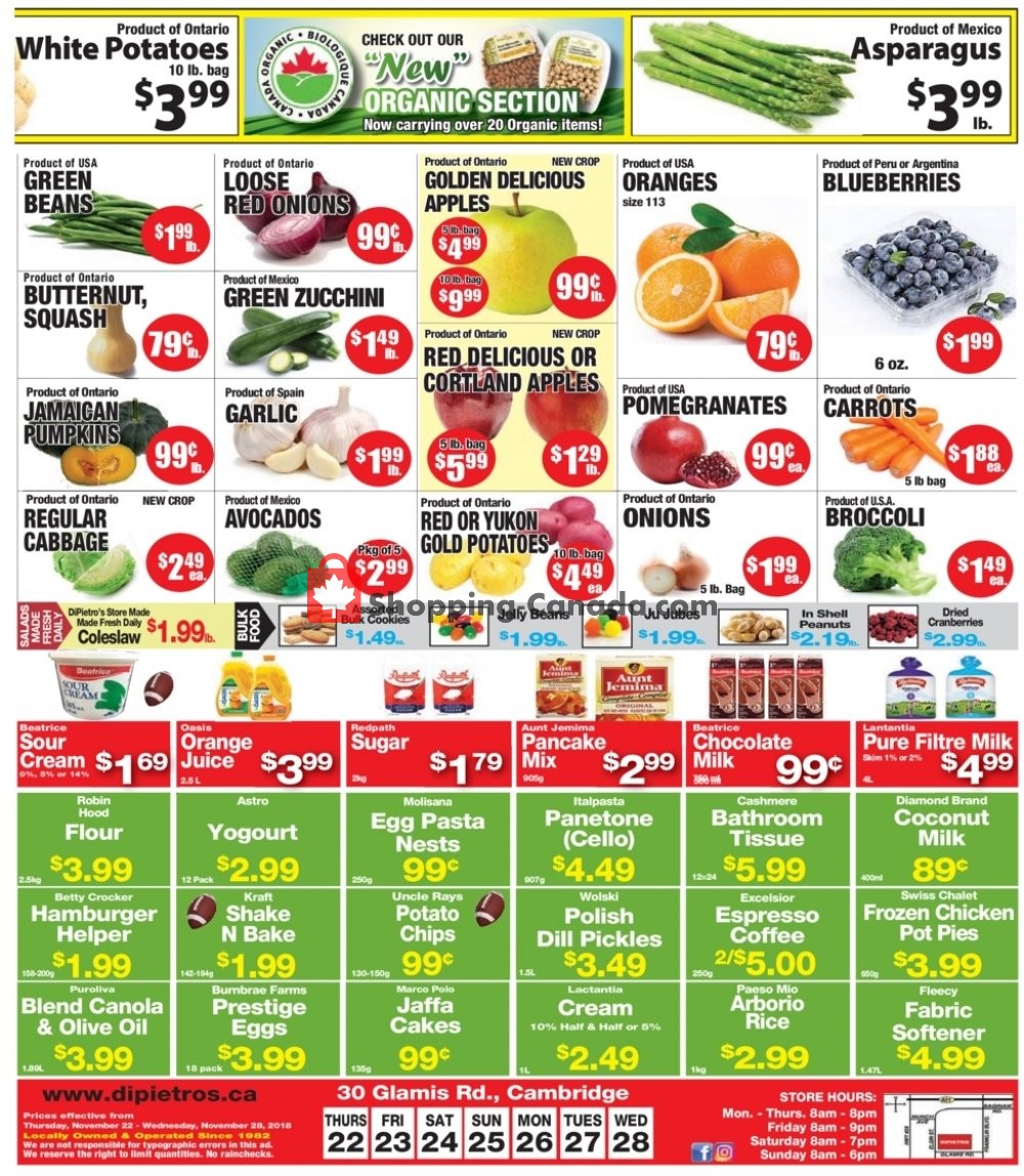 DiPietro's flyer from Thursday November 22, 2018 to Wednesday November 28, 2018 - page 3