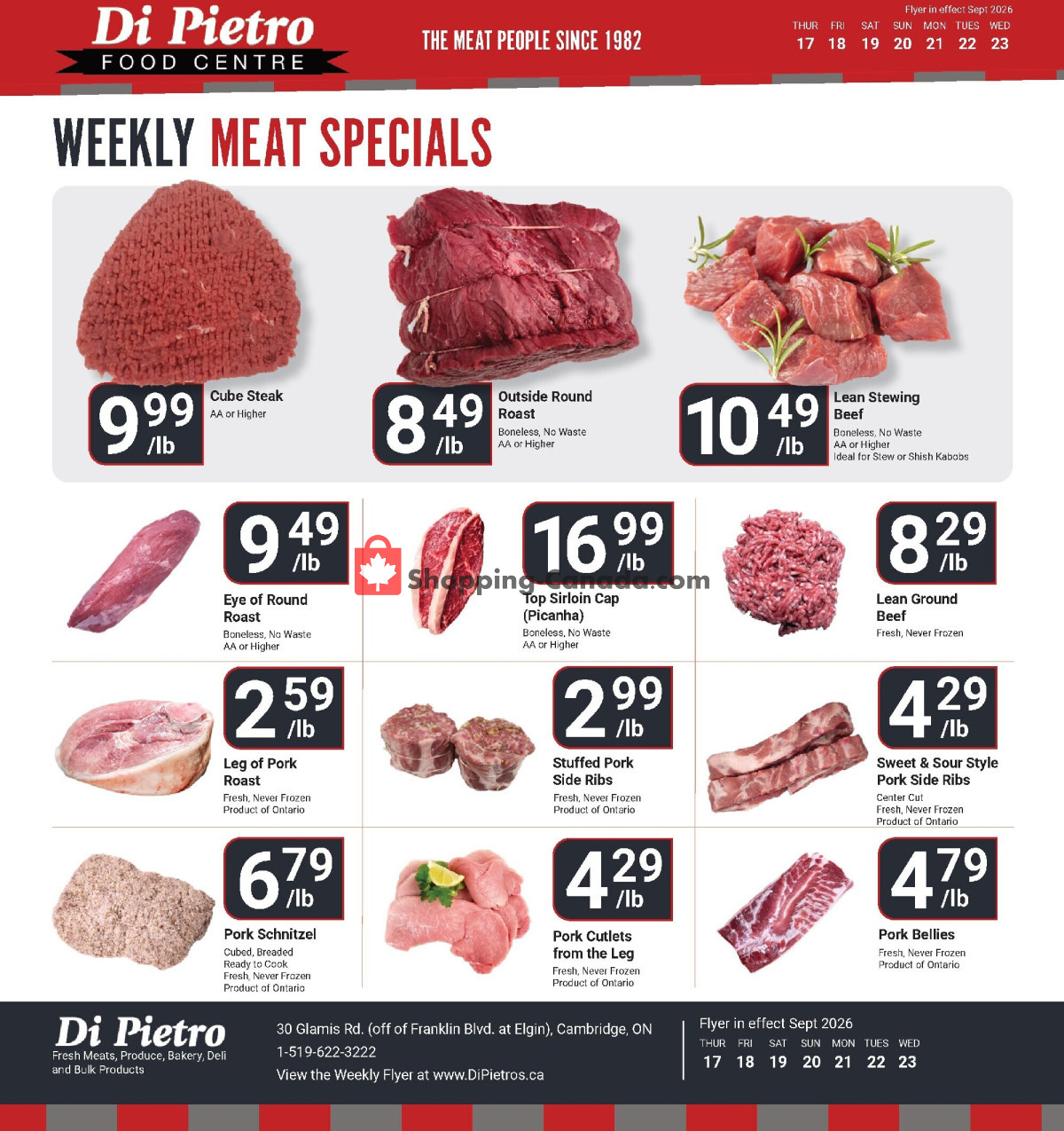 DiPietro's flyer from Wednesday September 16, 2026 to Tuesday September 22, 2026 - page 2
