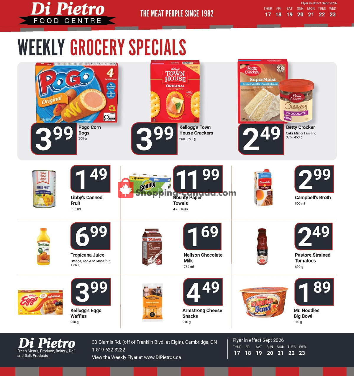 DiPietro's flyer from Wednesday September 16, 2026 to Tuesday September 22, 2026 - page 9