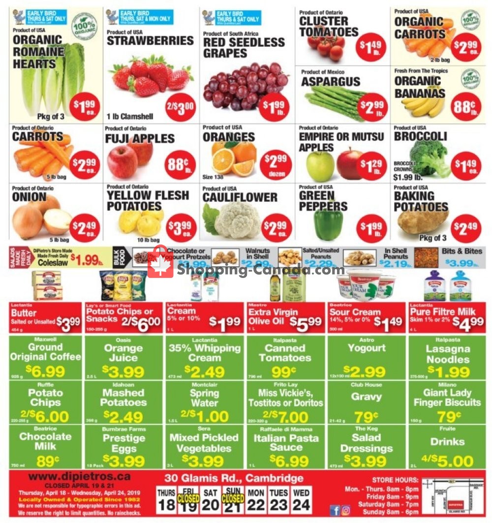 DiPietro's flyer from Thursday April 18, 2019 to Wednesday April 24, 2019 - page 2