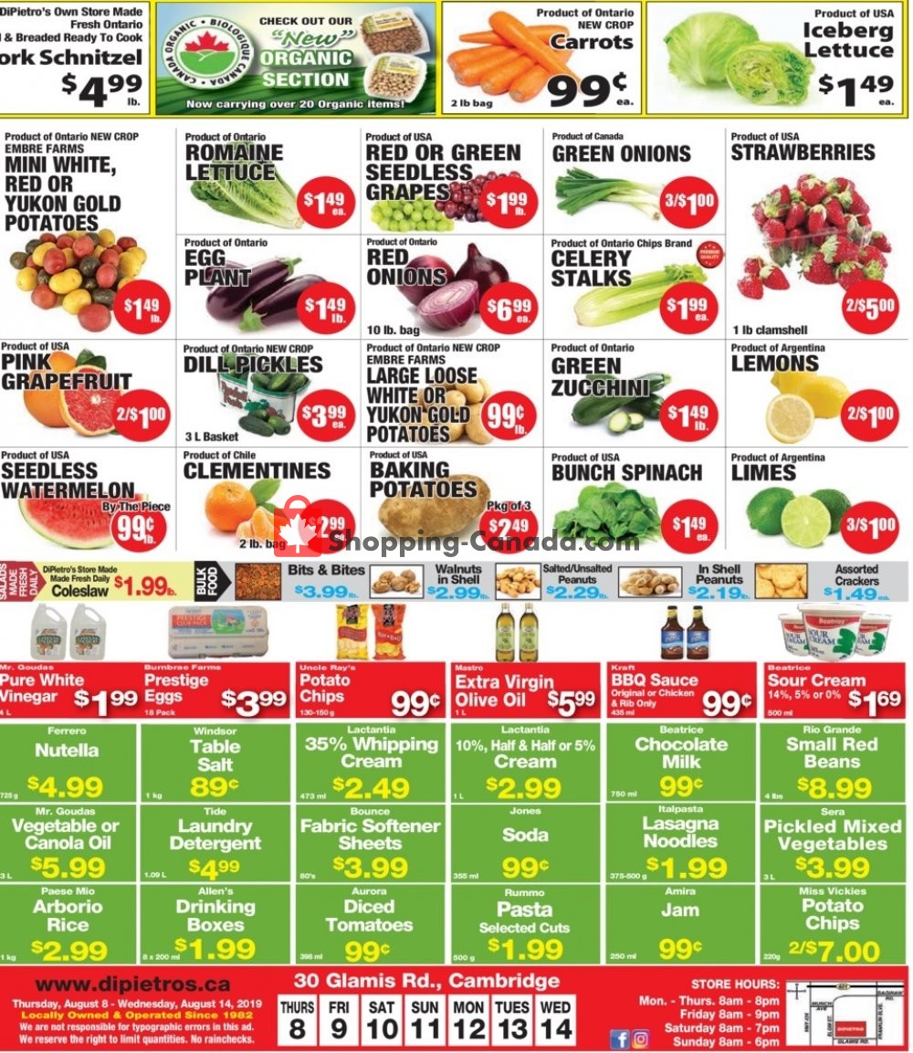 DiPietro's flyer from Thursday August 8, 2019 to Wednesday August 14, 2019 - page 3