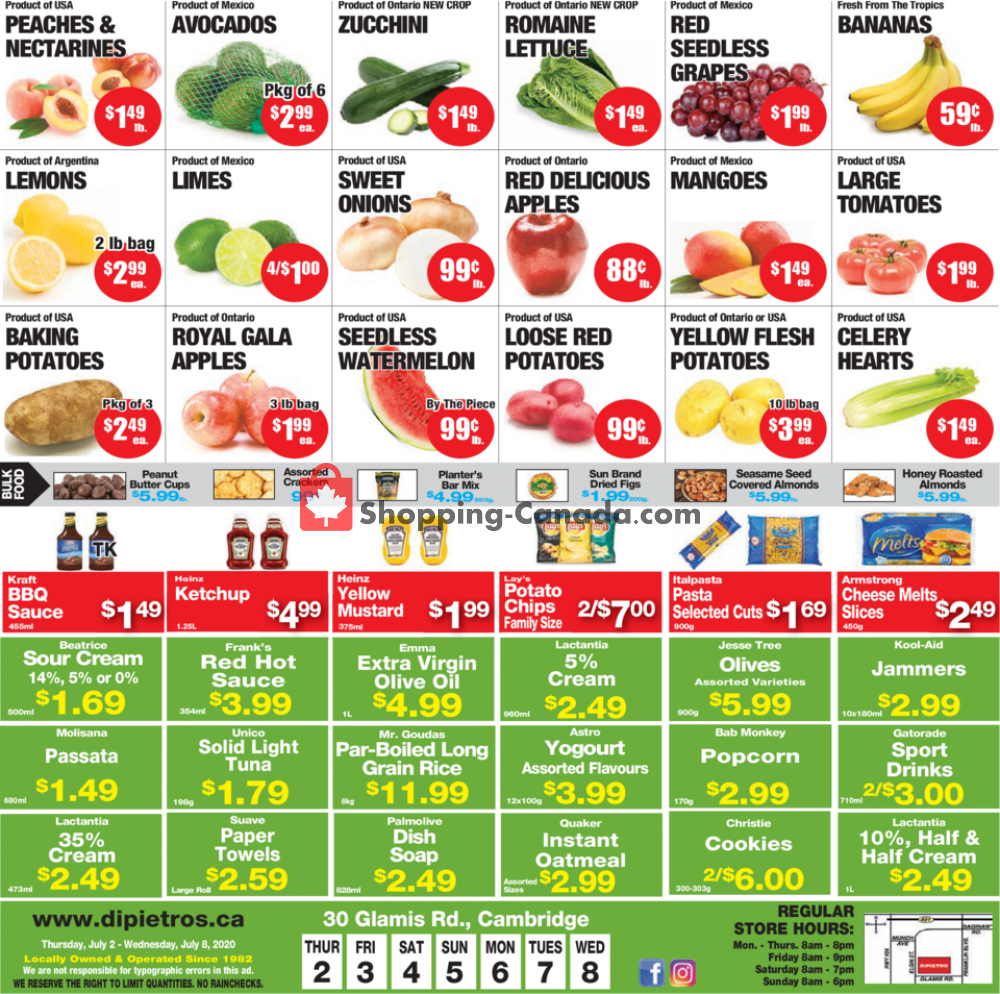 DiPietro's flyer from Thursday July 2, 2020 to Wednesday July 8, 2020 - page 2