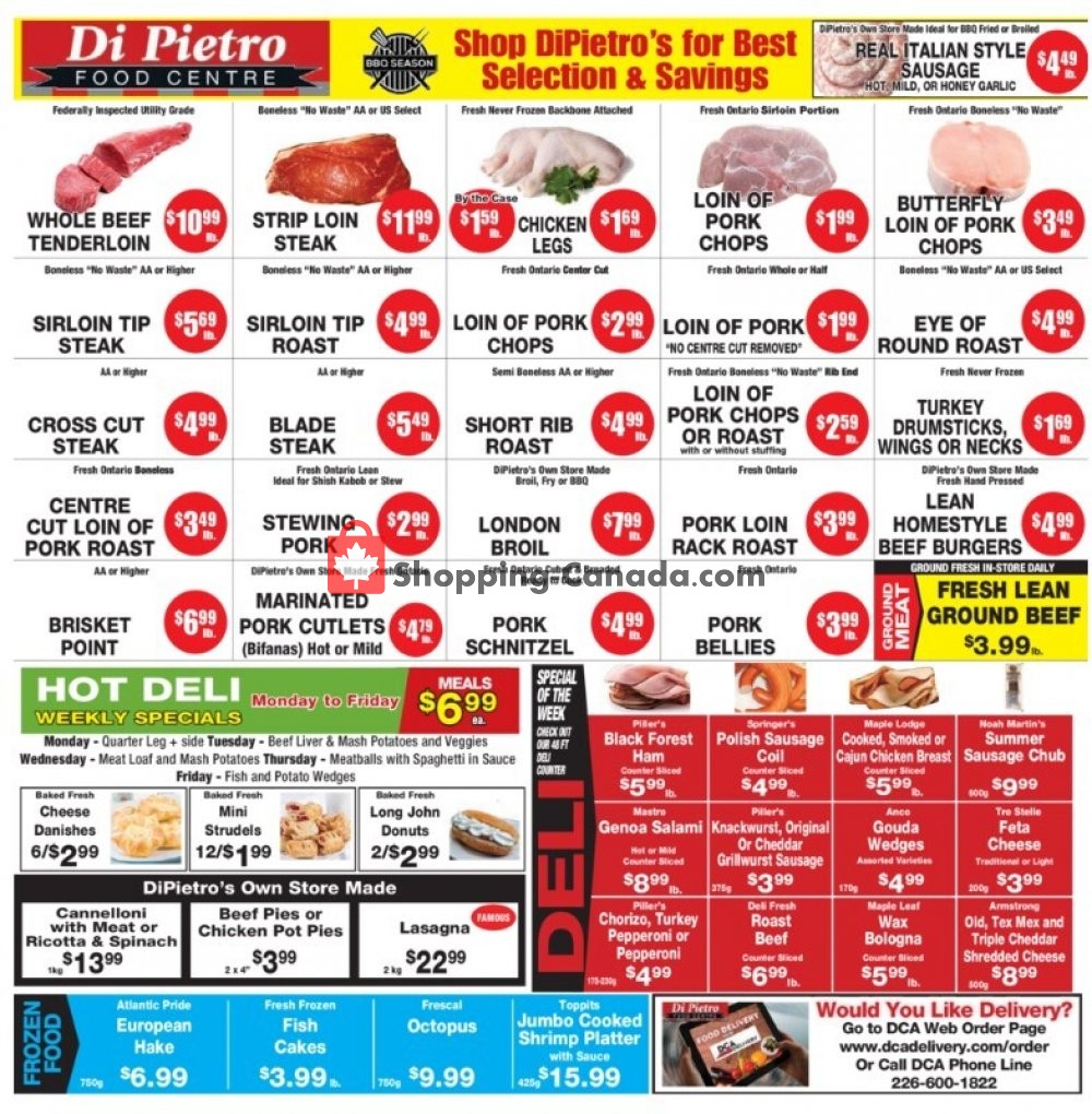 DiPietro's flyer from Thursday July 30, 2020 to Wednesday August 5, 2020 - page 1