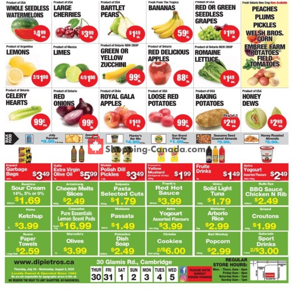 DiPietro's flyer from Thursday July 30, 2020 to Wednesday August 5, 2020 - page 2