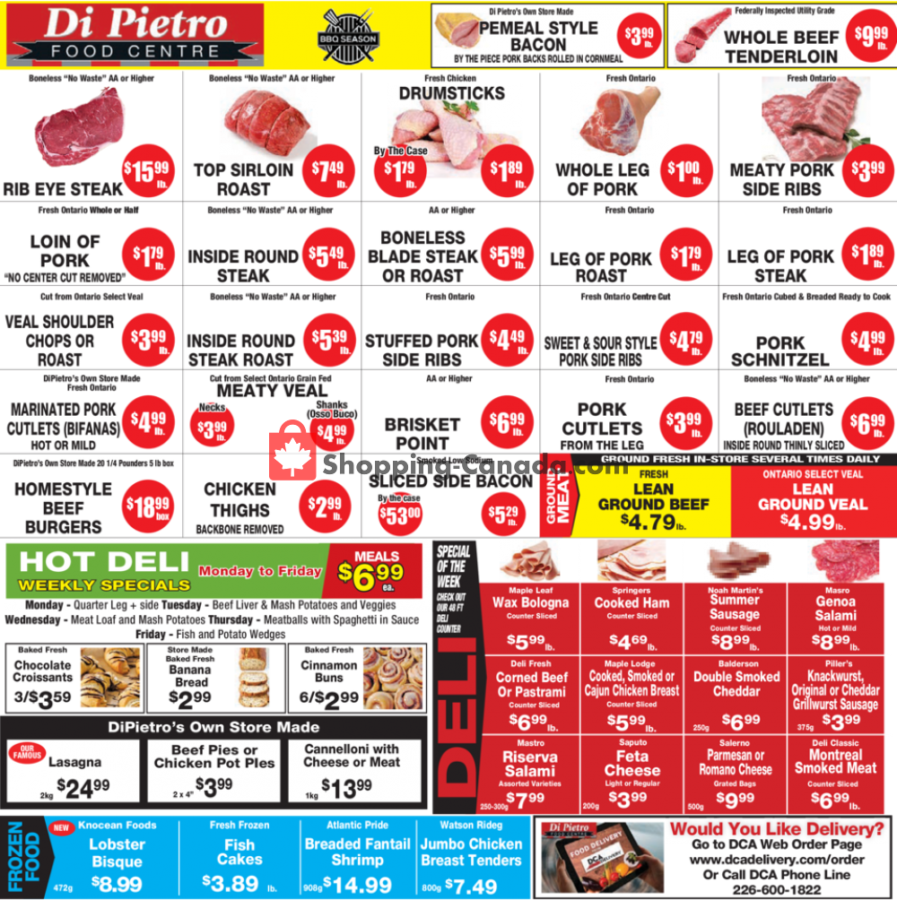 DiPietro's flyer from Thursday July 9, 2020 to Wednesday July 15, 2020 - page 1
