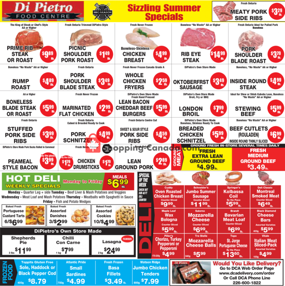 DiPietro's flyer from Thursday July 23, 2020 to Wednesday July 29, 2020 - page 1