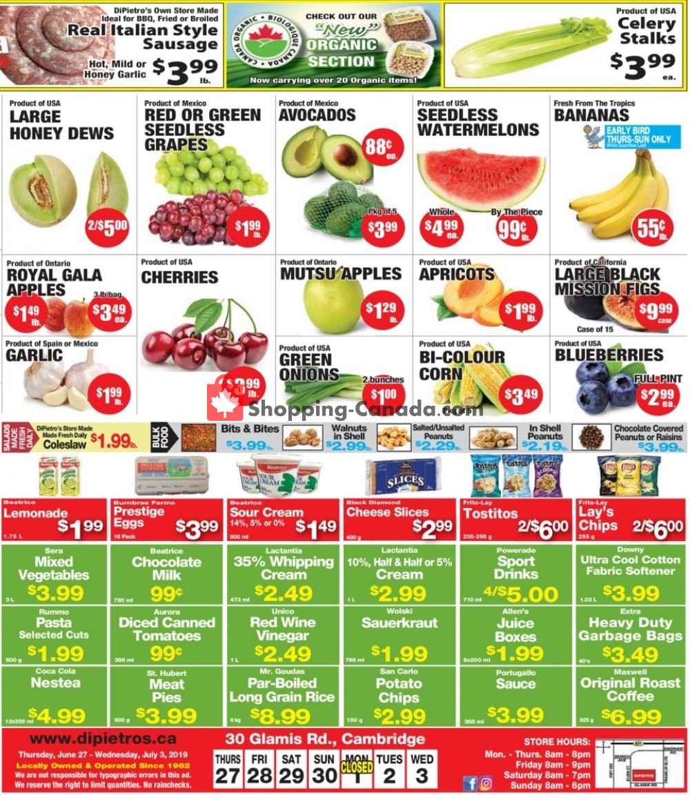 DiPietro's flyer from Thursday June 27, 2019 to Wednesday July 3, 2019 - page 3