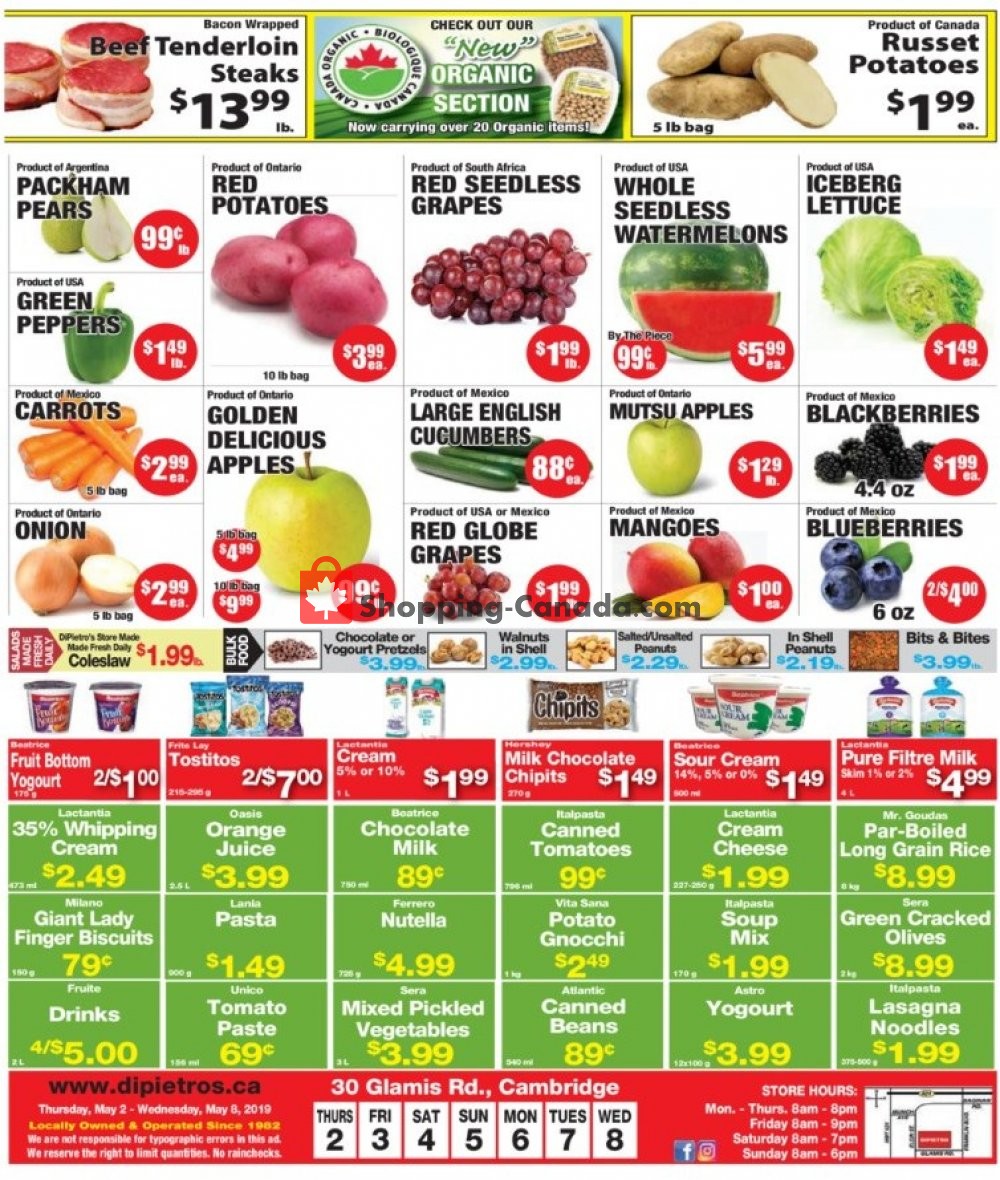 DiPietro's flyer from Thursday May 2, 2019 to Wednesday May 8, 2019 - page 3