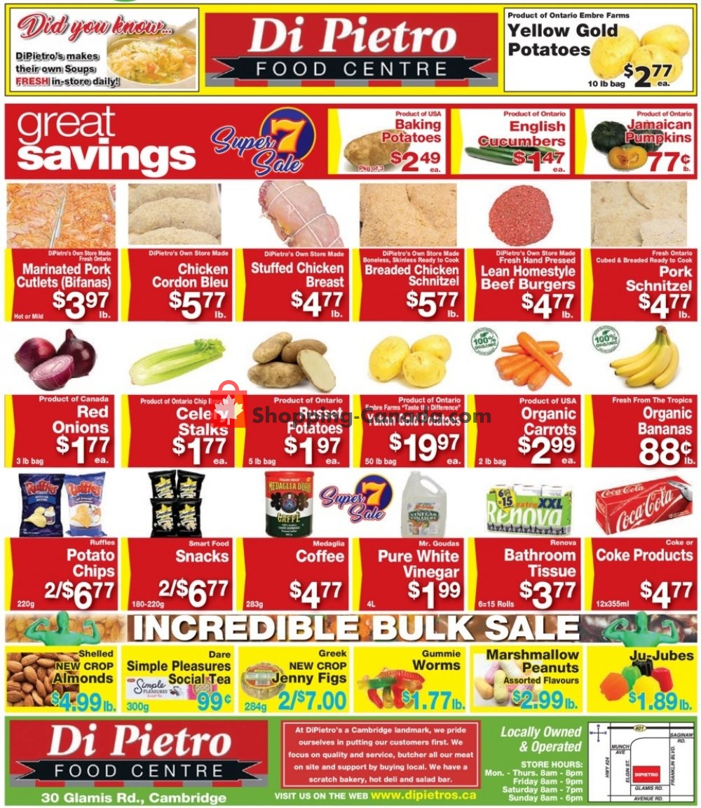 DiPietro's flyer from Thursday November 7, 2019 to Wednesday November 13, 2019 - page 4