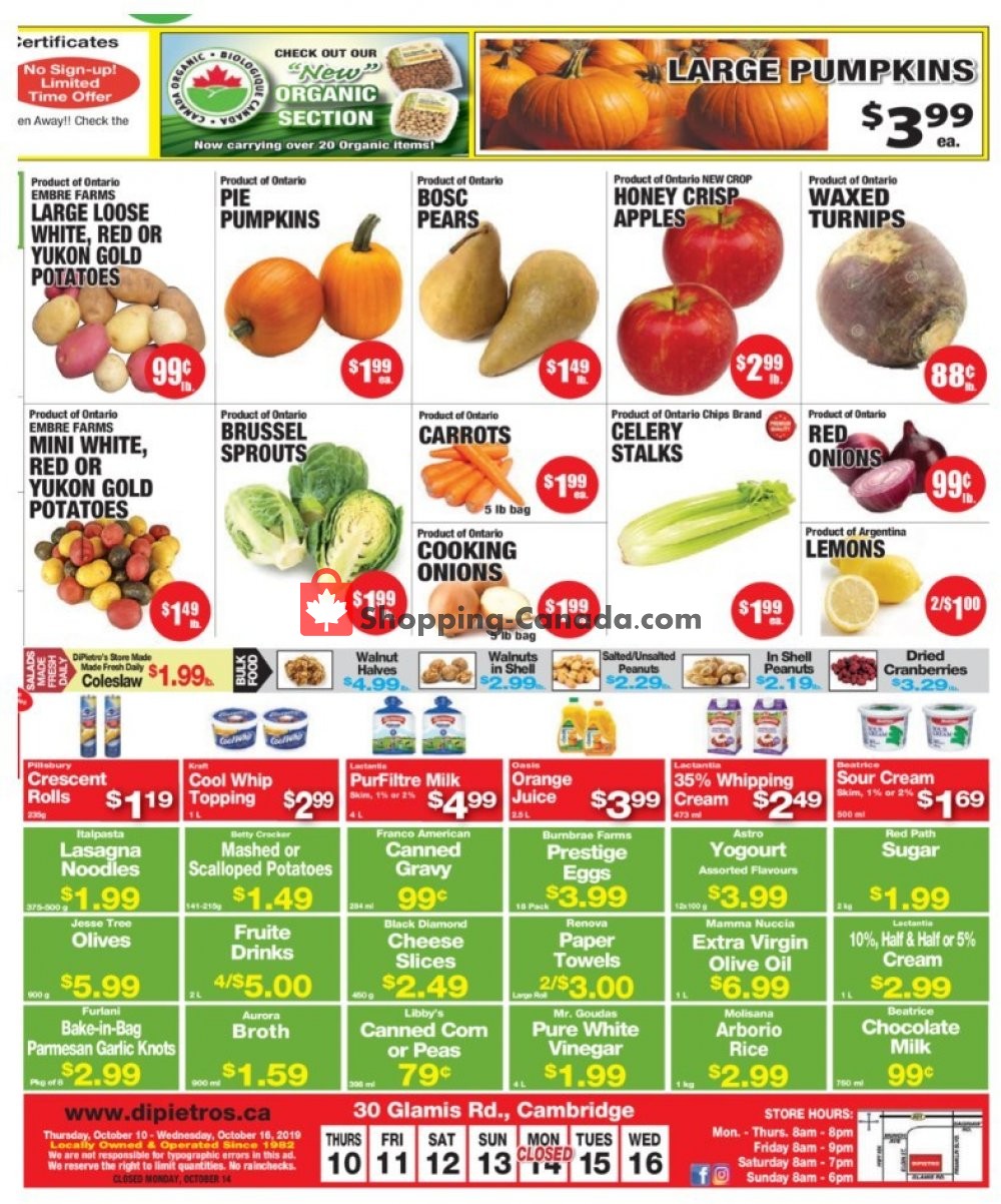 DiPietro's flyer from Thursday October 10, 2019 to Wednesday October 16, 2019 - page 3