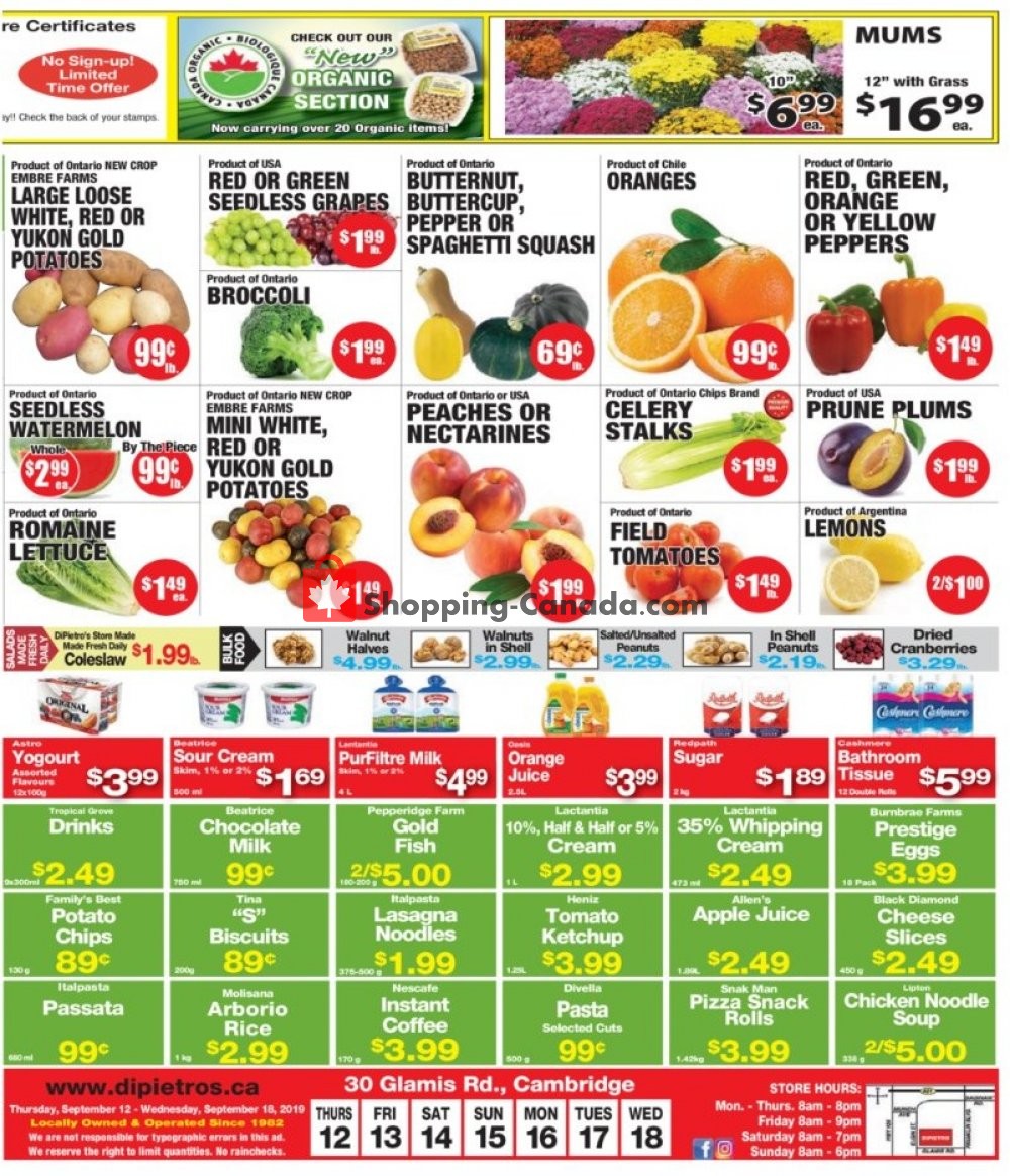DiPietro's flyer from Thursday September 12, 2019 to Wednesday September 18, 2019 - page 3