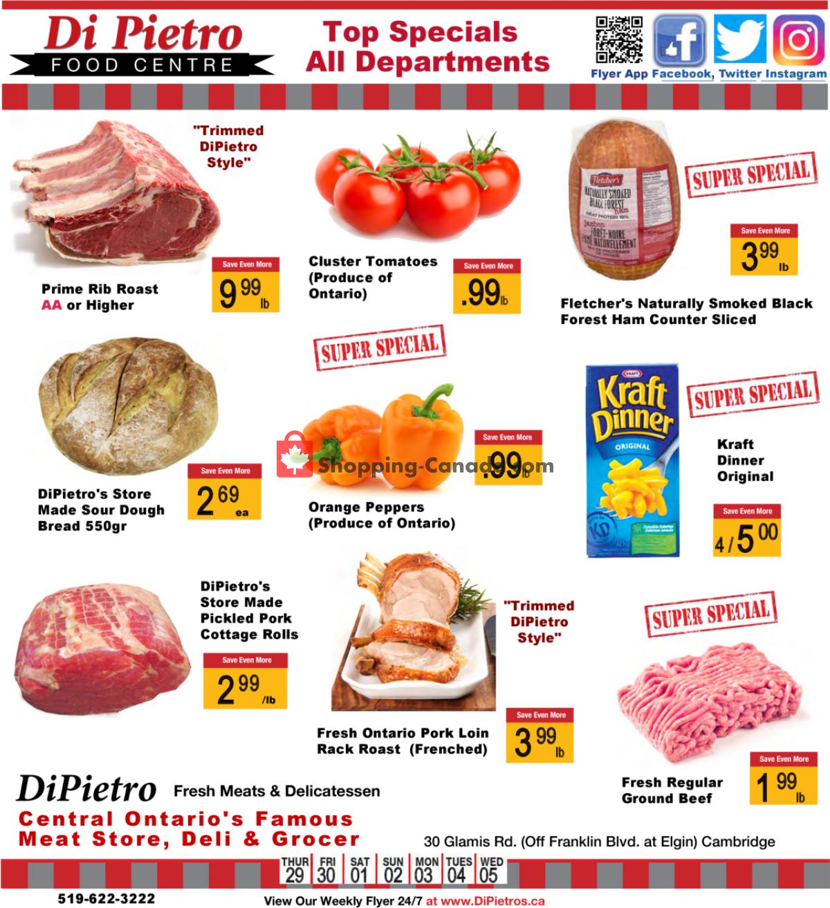 DiPietro's flyer from Thursday April 29, 2021 to Wednesday May 5, 2021 - page 1
