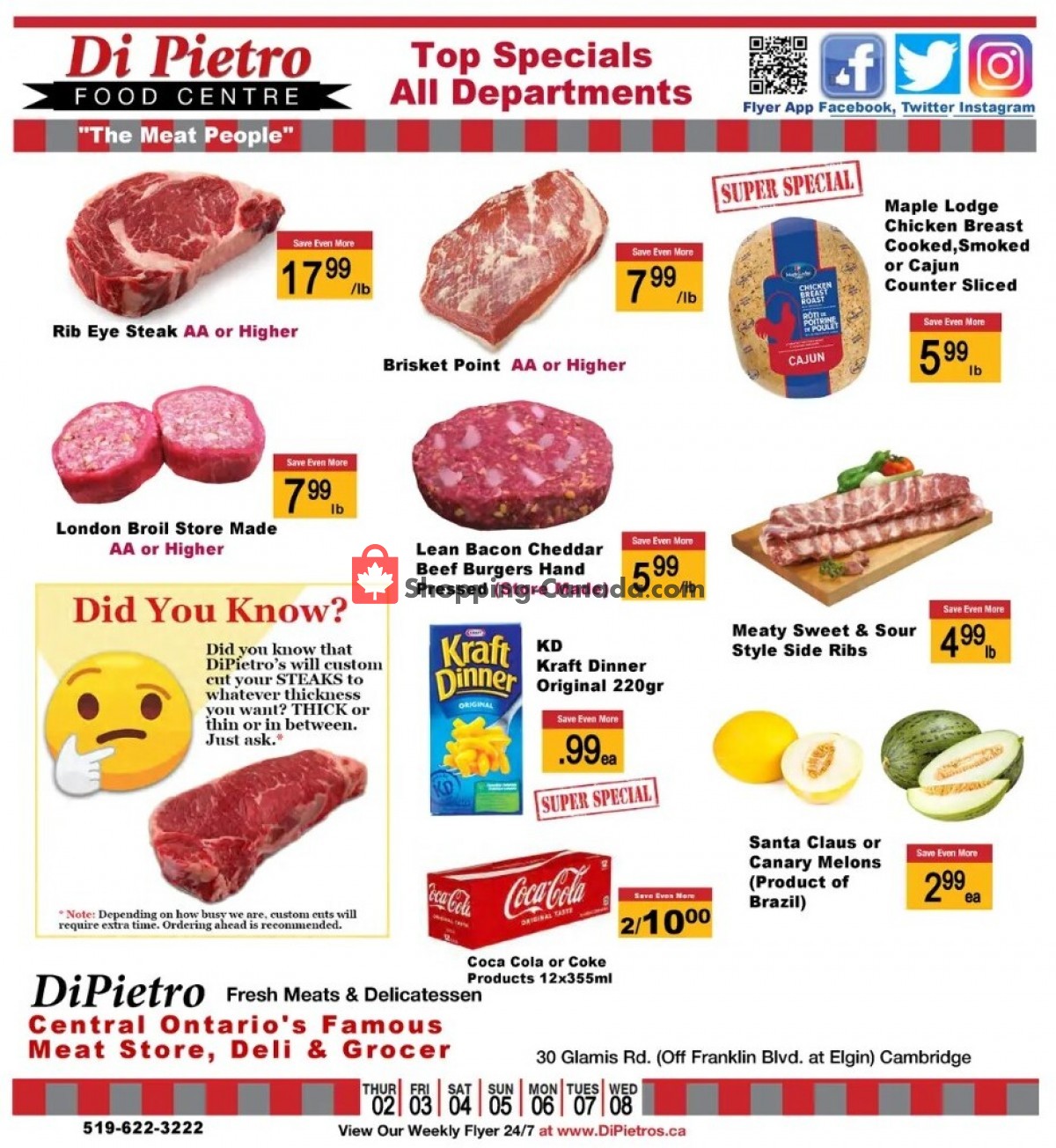 DiPietro's flyer from Thursday December 2, 2021 to Wednesday December 8, 2021 - page 1