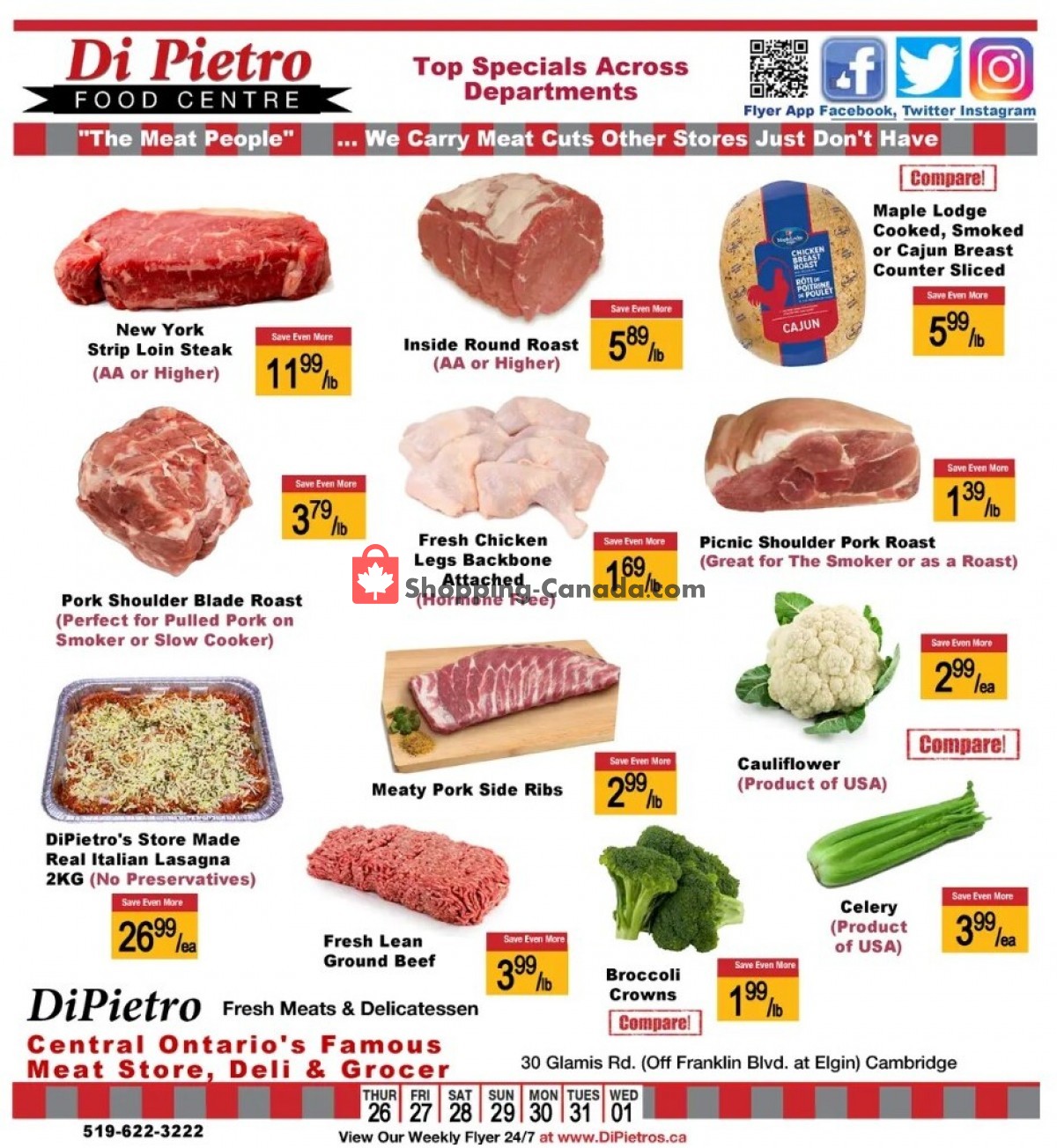 DiPietro's flyer from Thursday January 26, 2023 to Wednesday February 1, 2023 - page 1