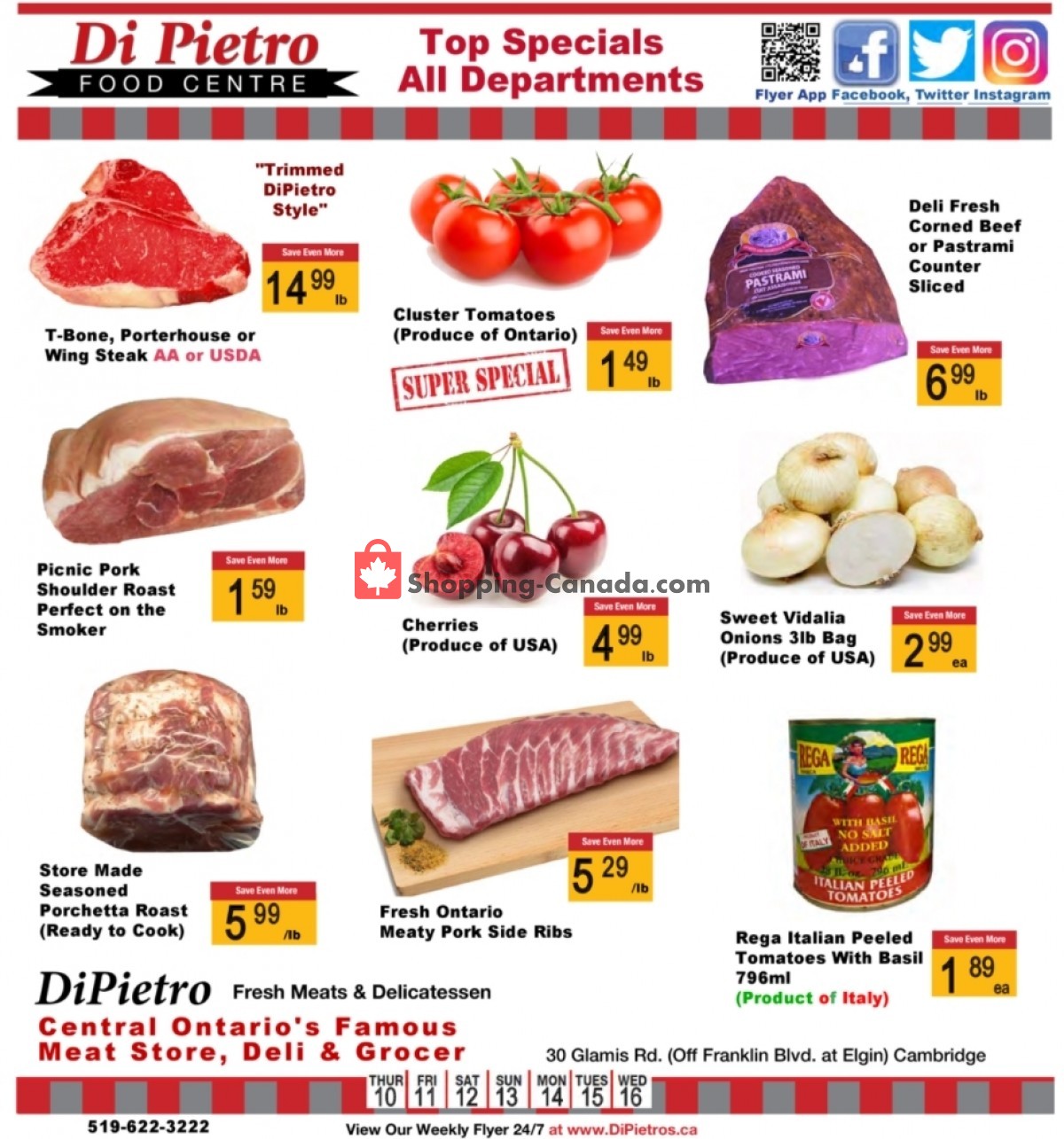 DiPietro's flyer from Thursday June 10, 2021 to Wednesday June 16, 2021 - page 1