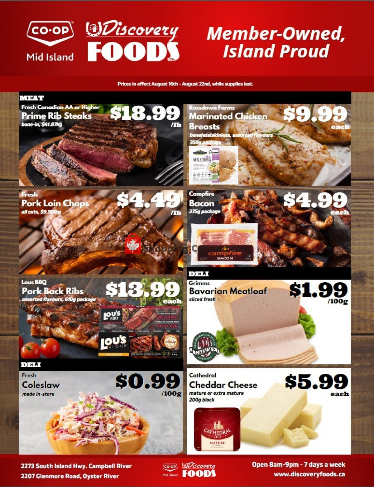Discovery Foods flyer from Sunday August 16, 2026 to Saturday August 22, 2026 - page 1