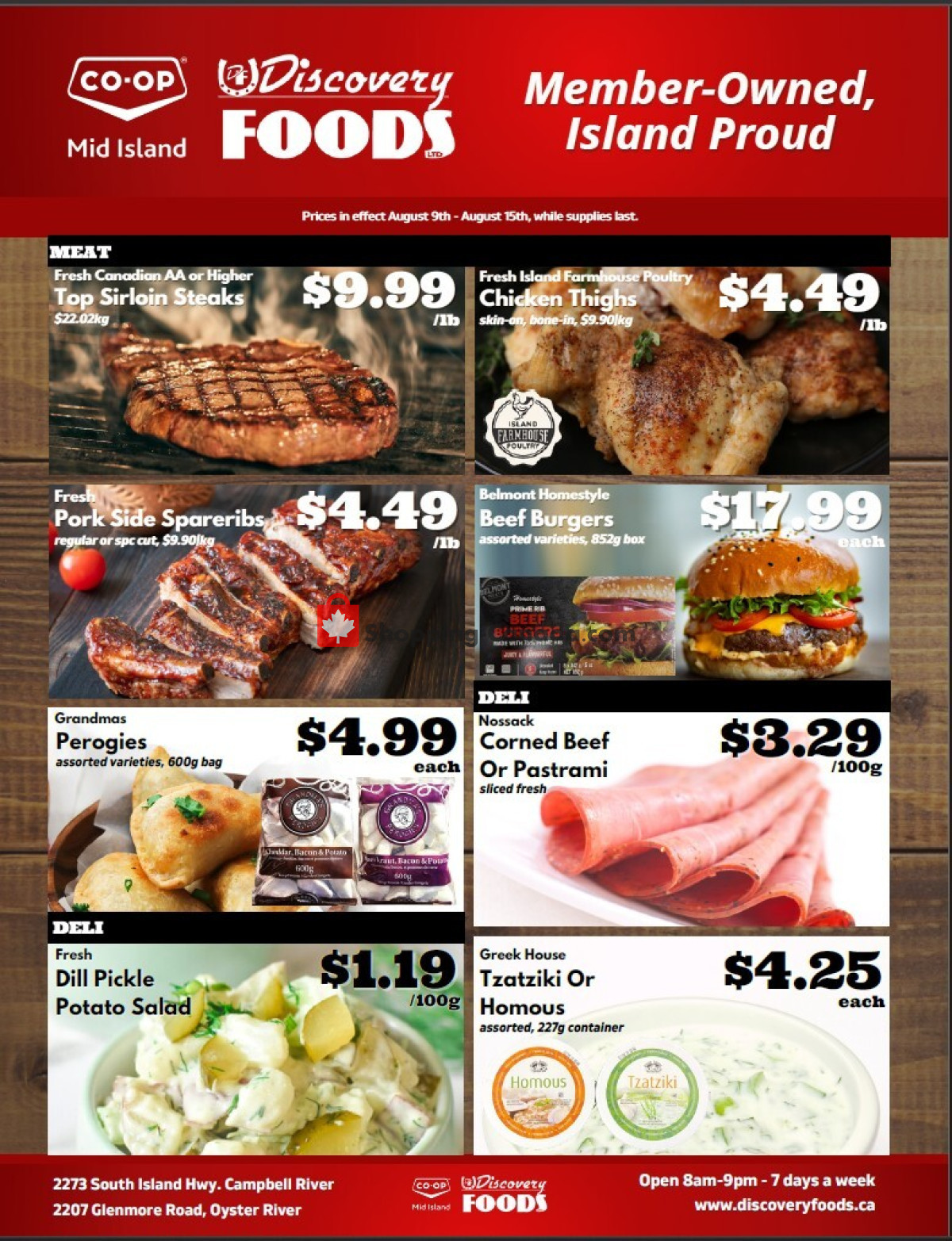 Discovery Foods flyer from Wednesday August 5, 2026 to Tuesday August 11, 2026 - page 1