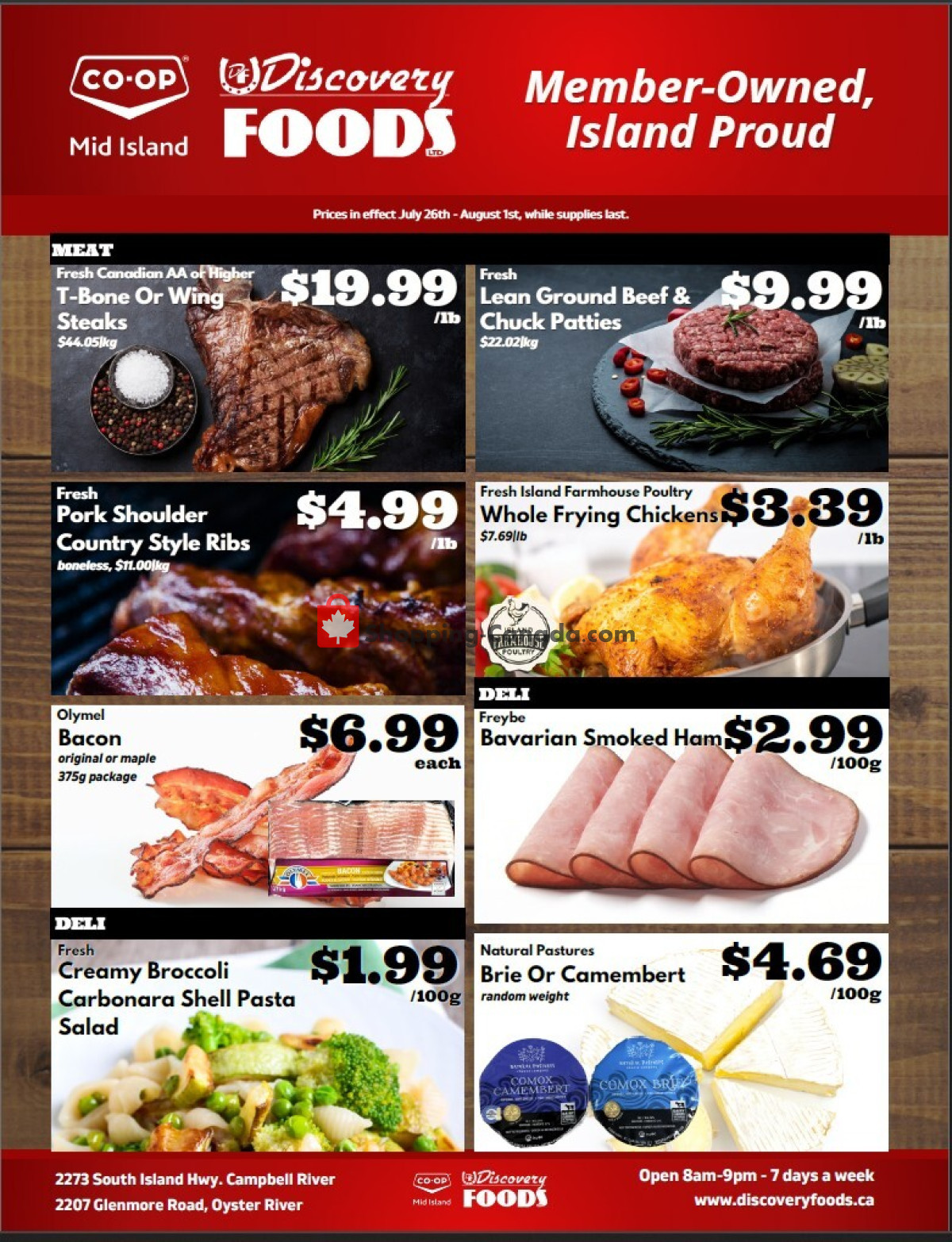 Discovery Foods flyer from Sunday July 26, 2026 to Saturday August 15, 2026 - page 1