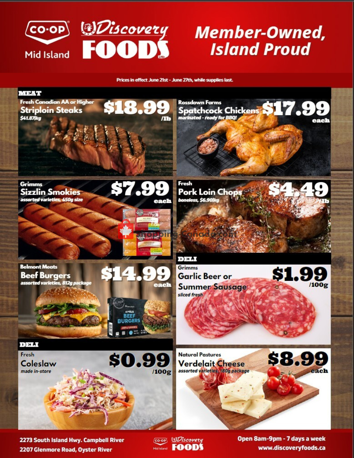 Discovery Foods flyer from Sunday June 21, 2026 to Sunday July 5, 2026 - page 1