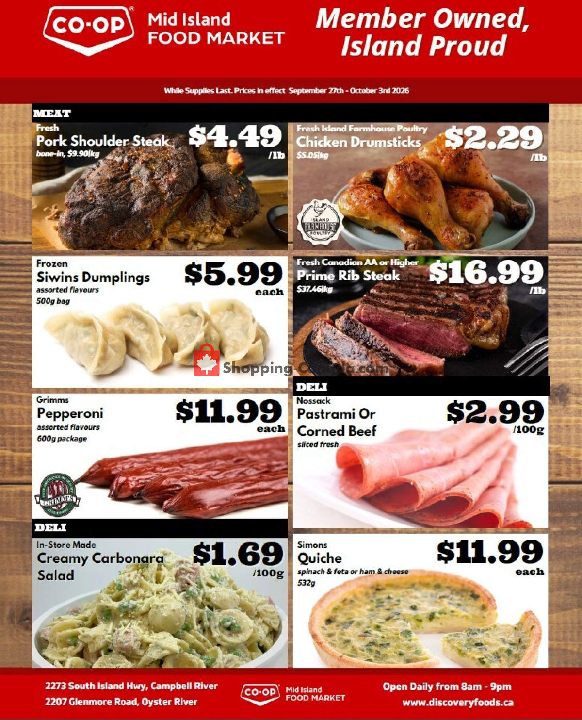 Discovery Foods flyer from Sunday September 27, 2026 to Saturday October 3, 2026 - page 1