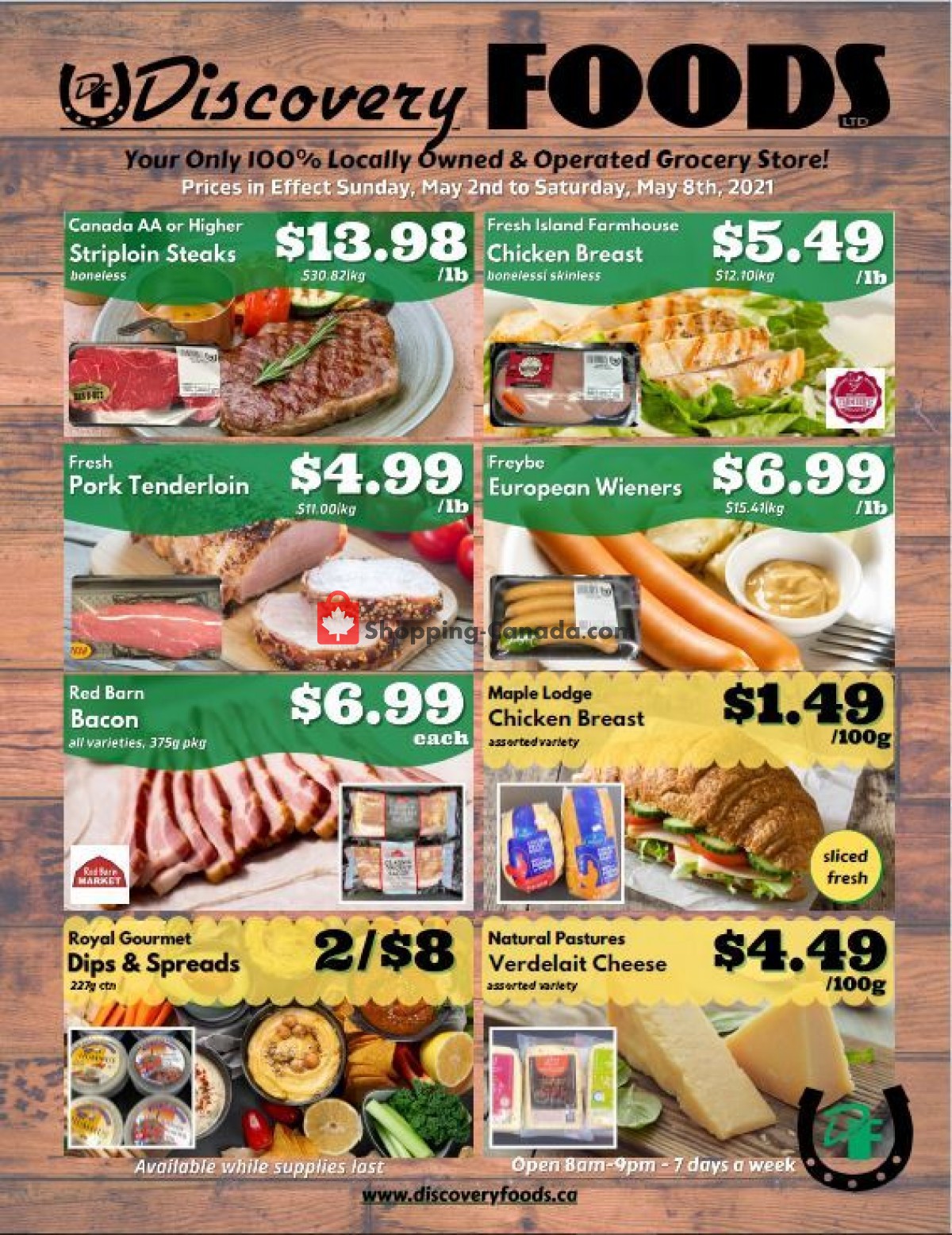 Discovery Foods flyer from Sunday May 2, 2021 to Saturday May 8, 2021 - page 1
