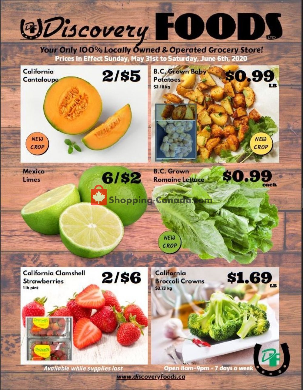 Discovery Foods flyer from Sunday May 31, 2020 to Saturday June 6, 2020 - page 1